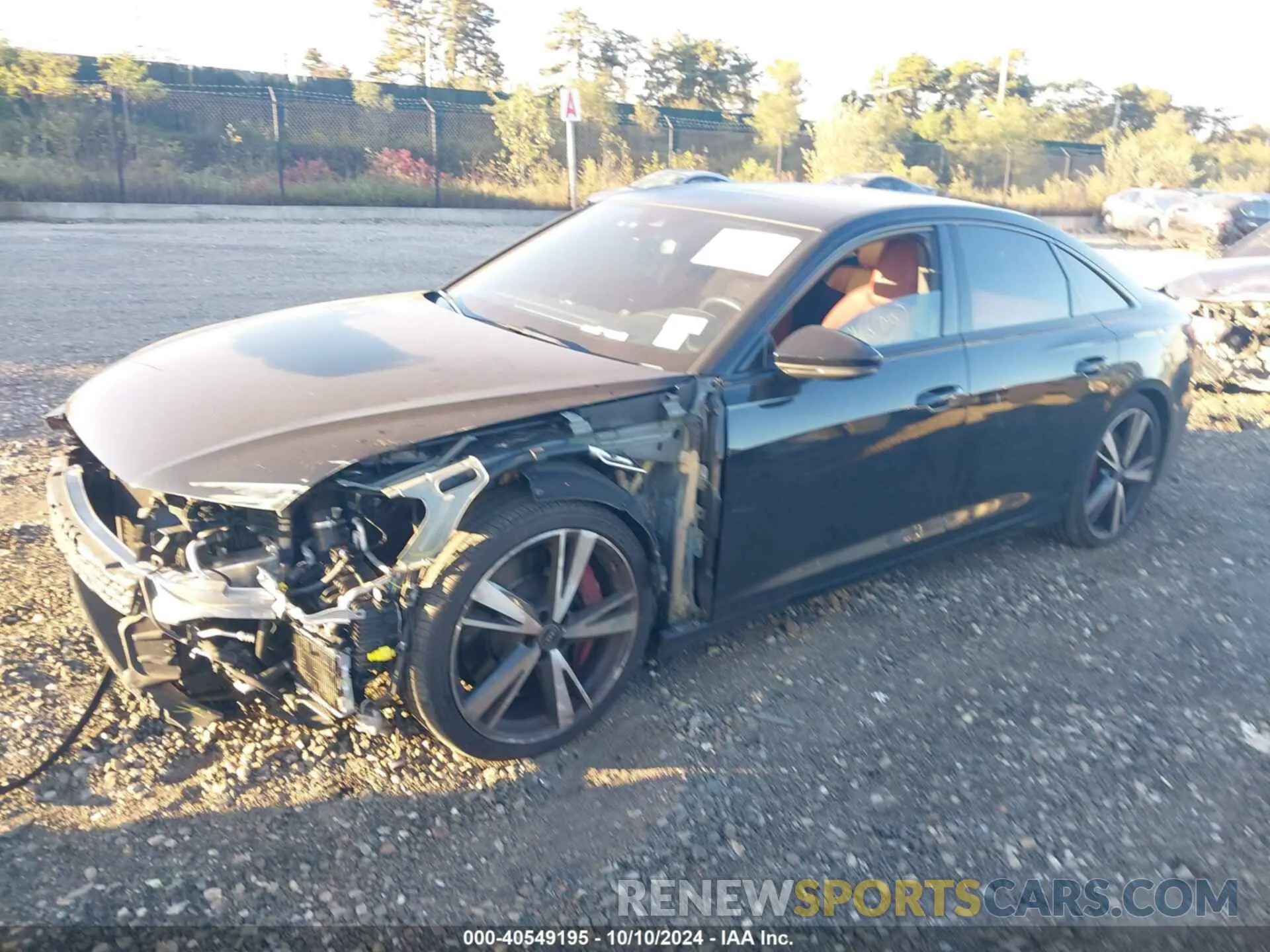 2 Photograph of a damaged car WAUDFBF24NN022224 AUDI S6 2022