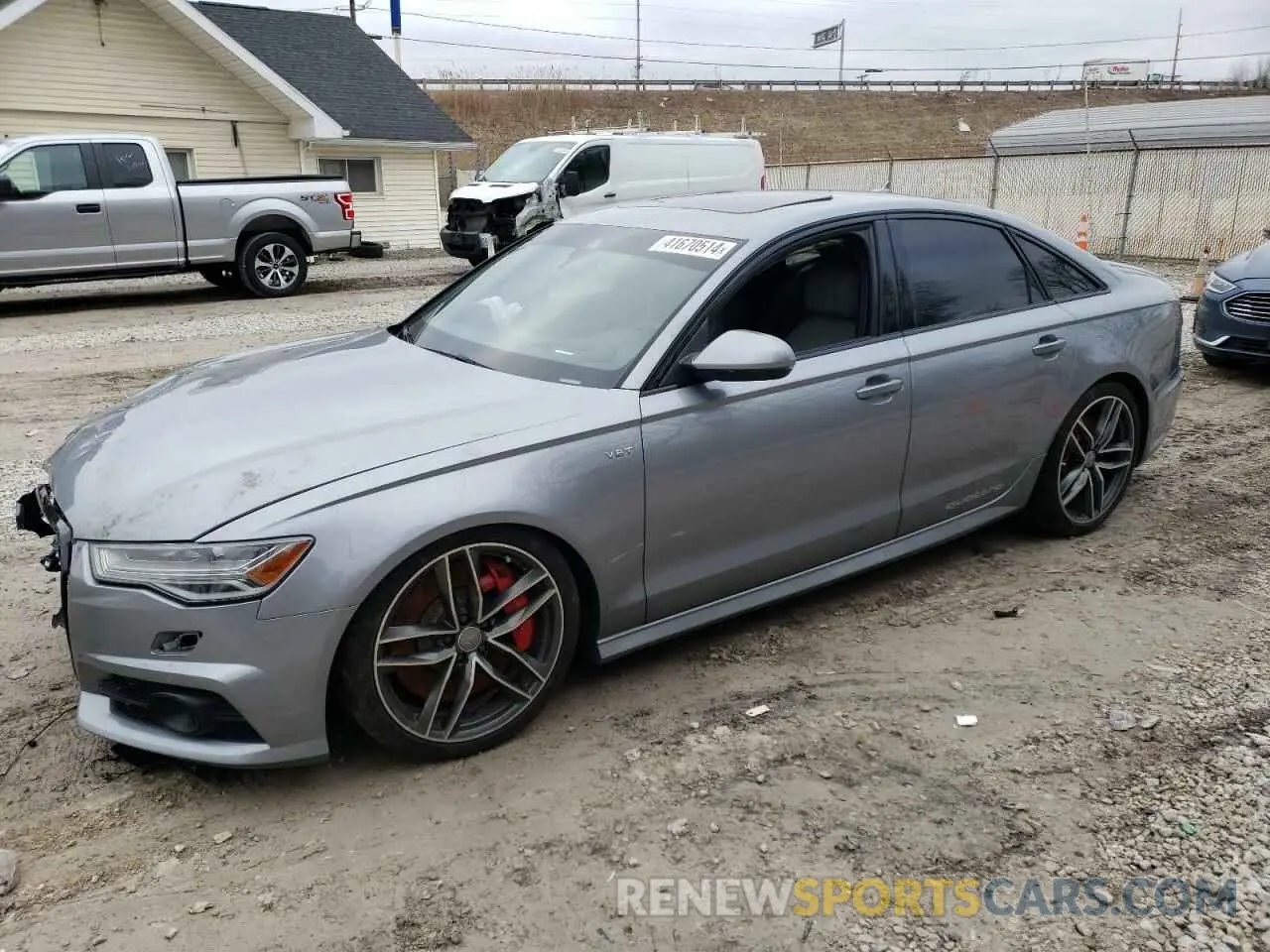 1 Photograph of a damaged car WAUHFAFC1HN040849 AUDI S6/RS6 2017