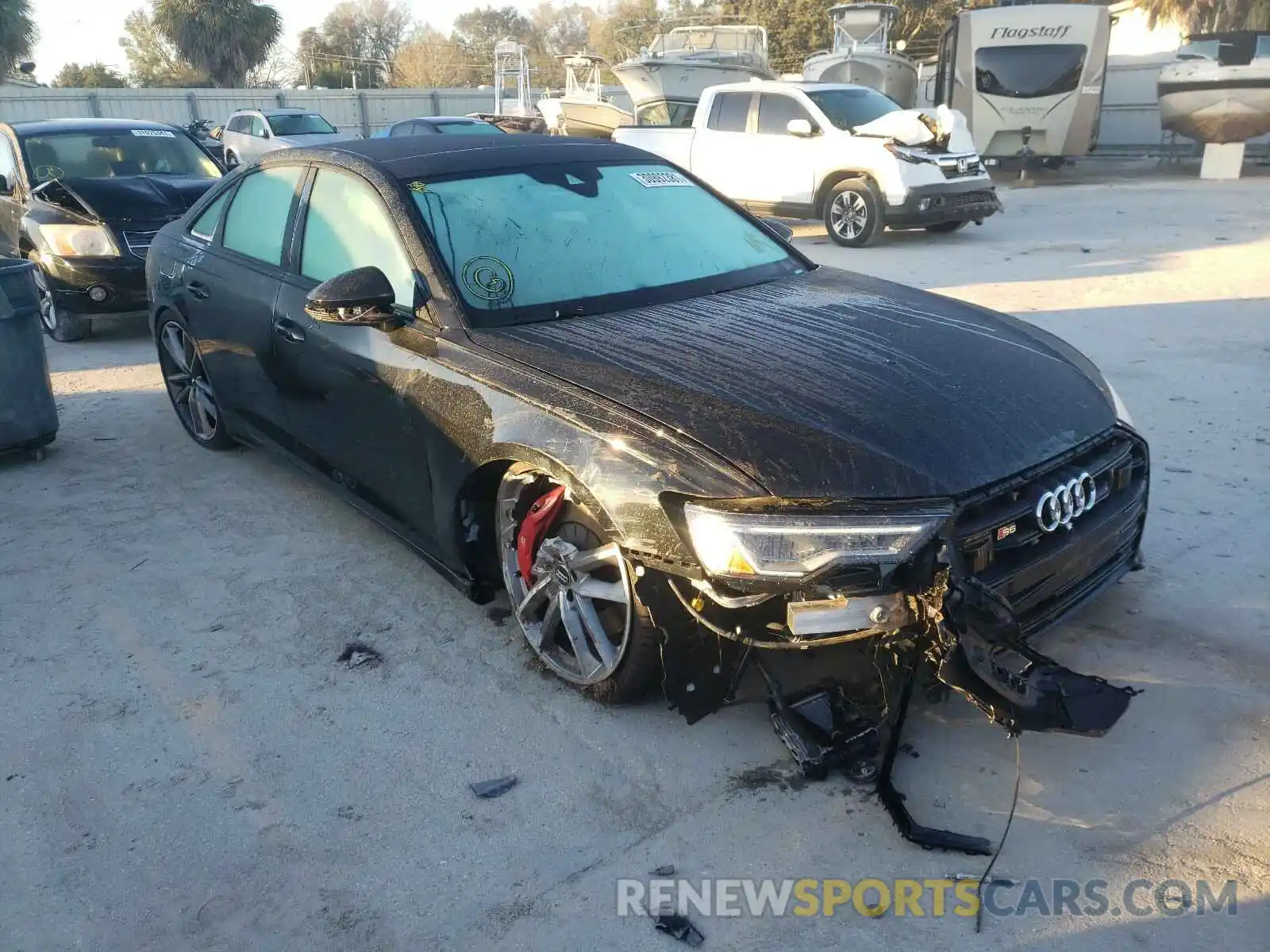 1 Photograph of a damaged car WAUDFAF22LN040020 AUDI S6/RS6 2020