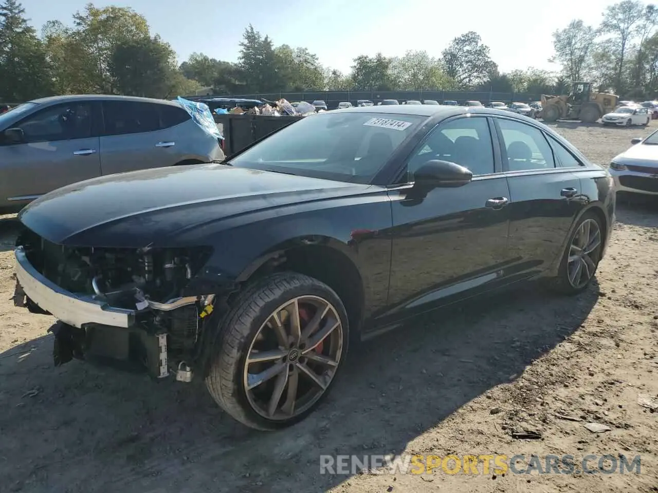 1 Photograph of a damaged car WAUDFAF20MN041829 AUDI S6/RS6 2021
