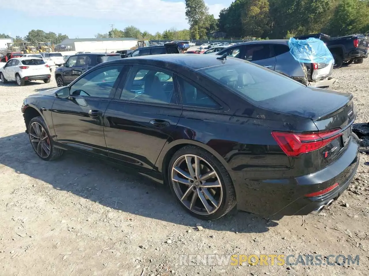 2 Photograph of a damaged car WAUDFAF20MN041829 AUDI S6/RS6 2021