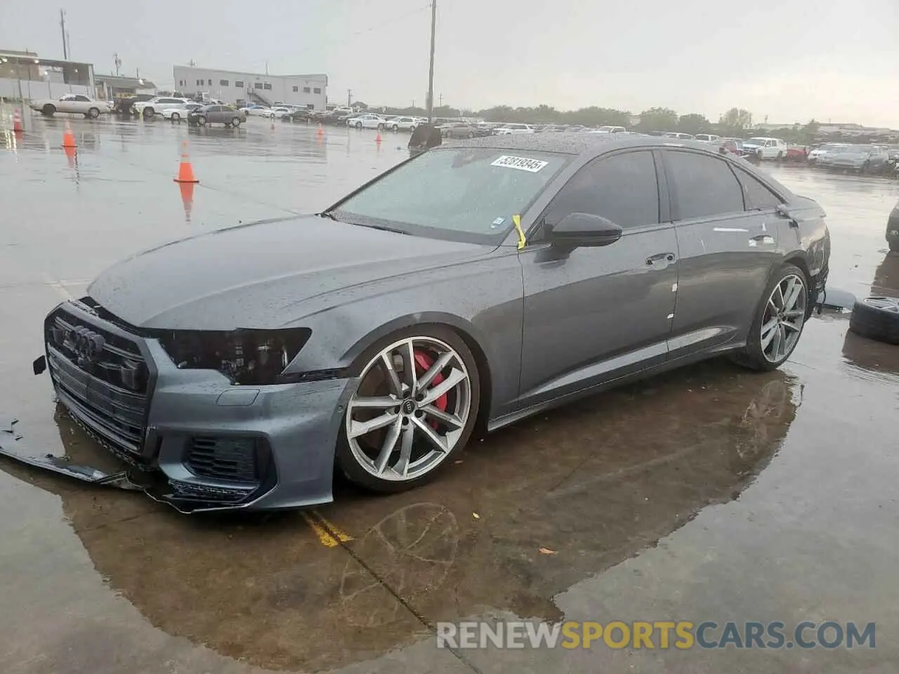 1 Photograph of a damaged car WAUFFAF24MN046878 AUDI S6/RS6 2021