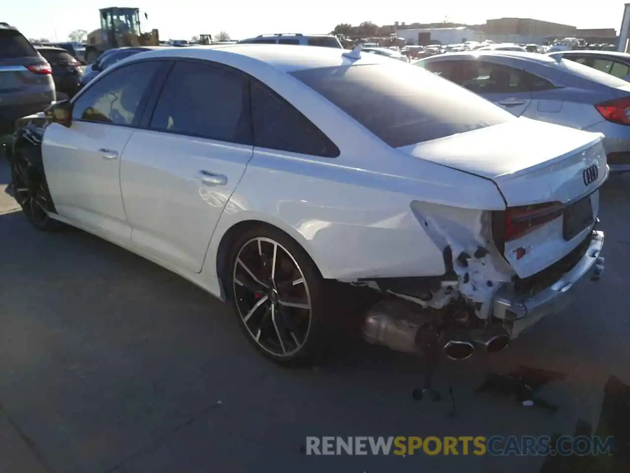 3 Photograph of a damaged car WAUFFAF29MN048027 AUDI S6/RS6 2021