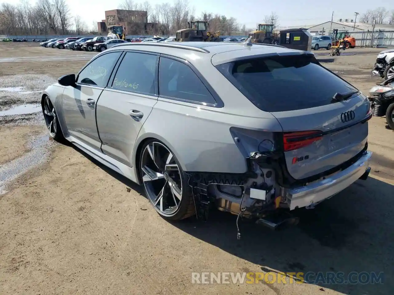 3 Photograph of a damaged car WUA1CBF21MN903625 AUDI S6/RS6 2021