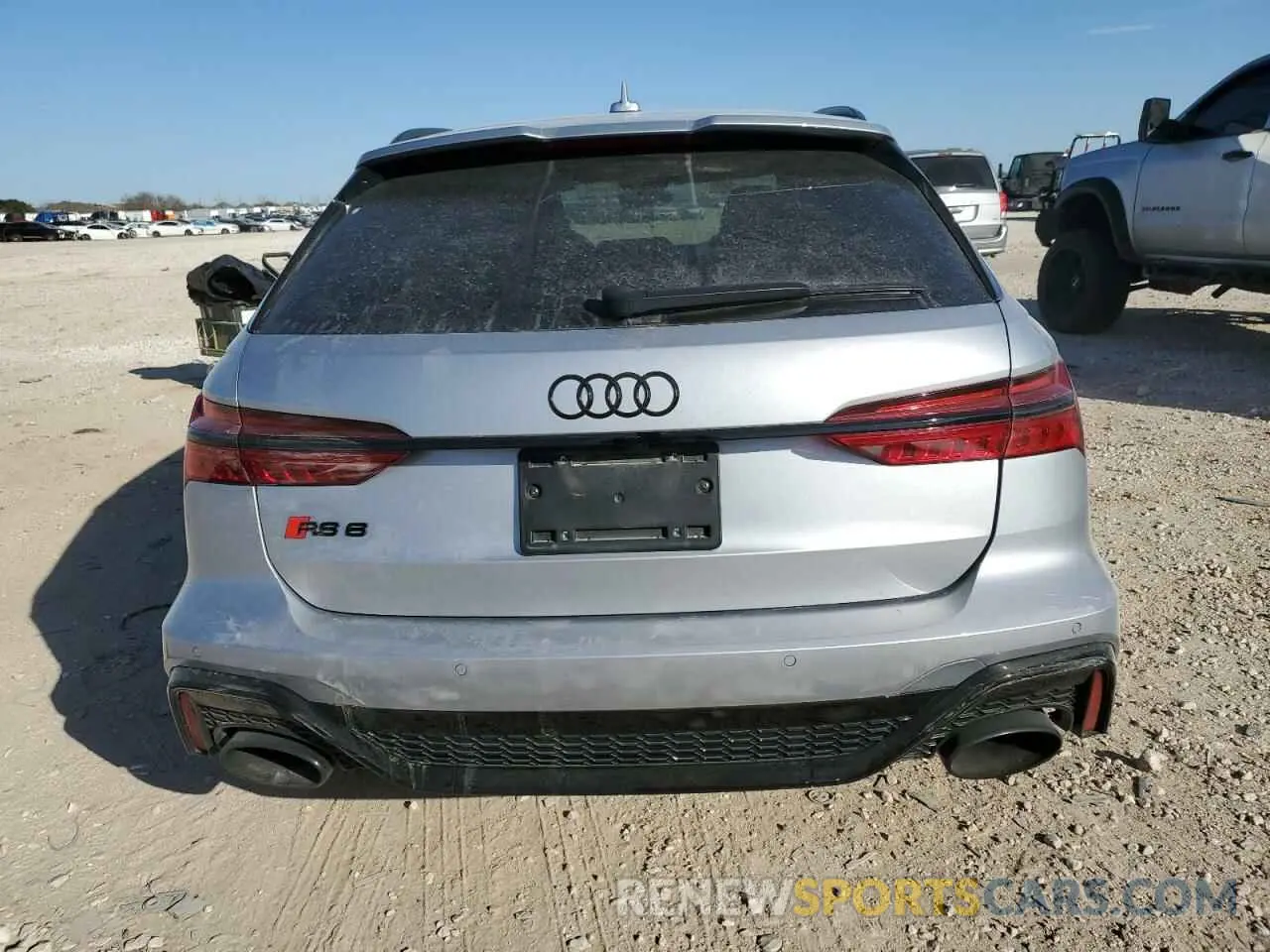 6 Photograph of a damaged car WUA1CBF23MN909085 AUDI S6/RS6 2021