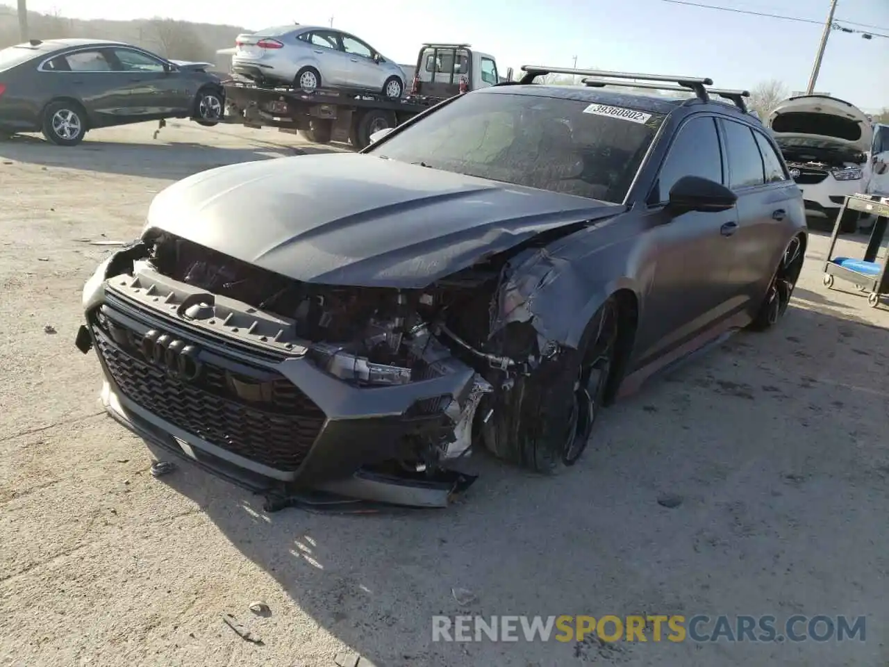 2 Photograph of a damaged car WUA1CBF24MN905935 AUDI S6/RS6 2021