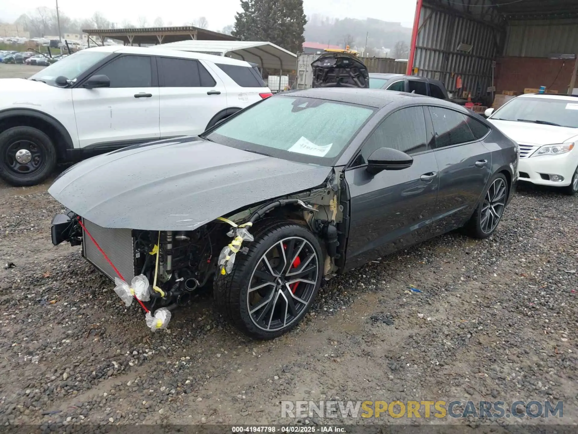 2 Photograph of a damaged car WAUSFAF2XLN038944 AUDI S7 SPORTBACK 2020