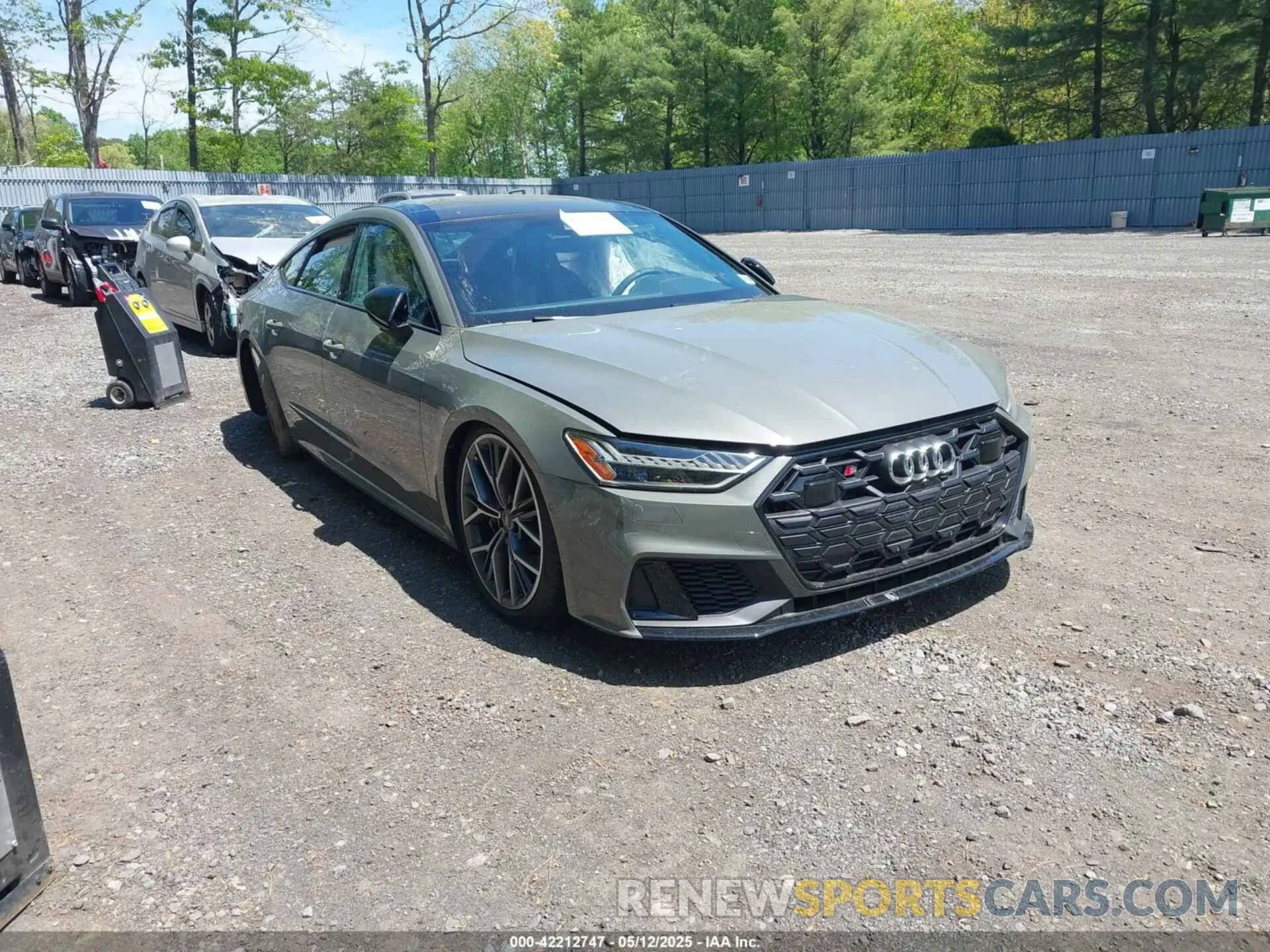 1 Photograph of a damaged car WAURFBF25SN019477 AUDI S7 SPORTBACK 2025