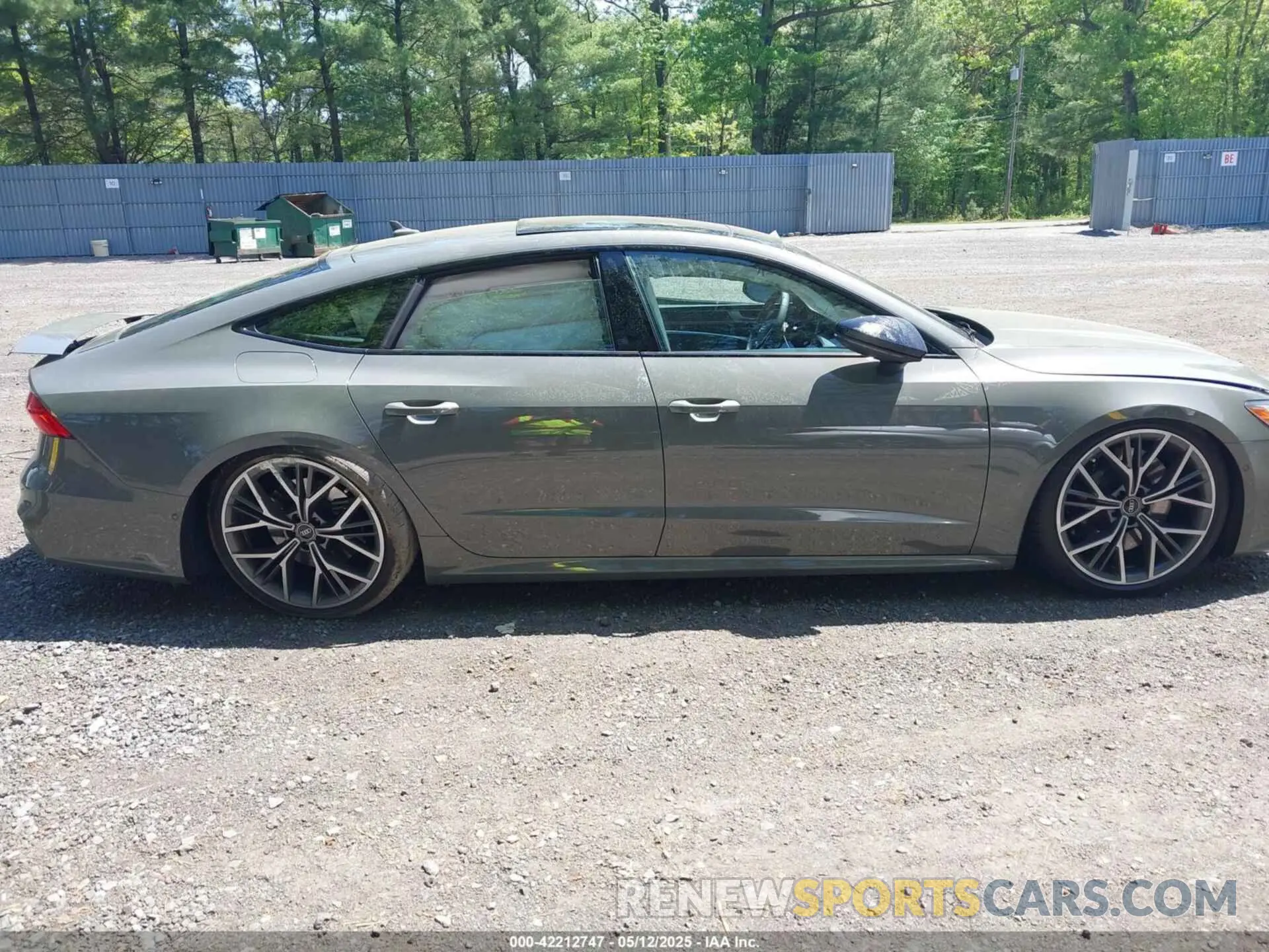 13 Photograph of a damaged car WAURFBF25SN019477 AUDI S7 SPORTBACK 2025