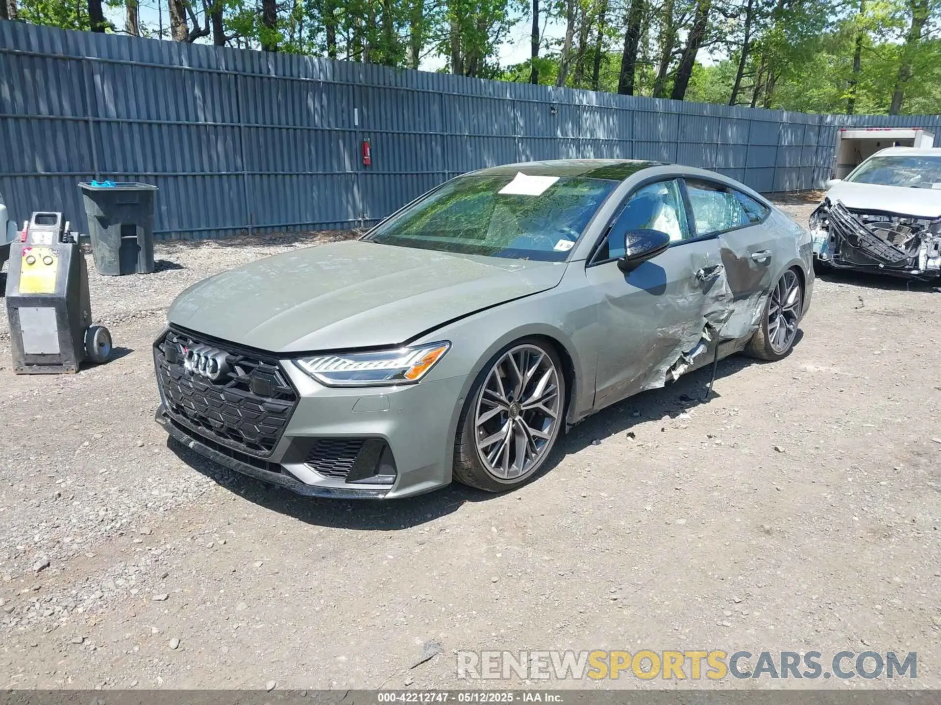 2 Photograph of a damaged car WAURFBF25SN019477 AUDI S7 SPORTBACK 2025