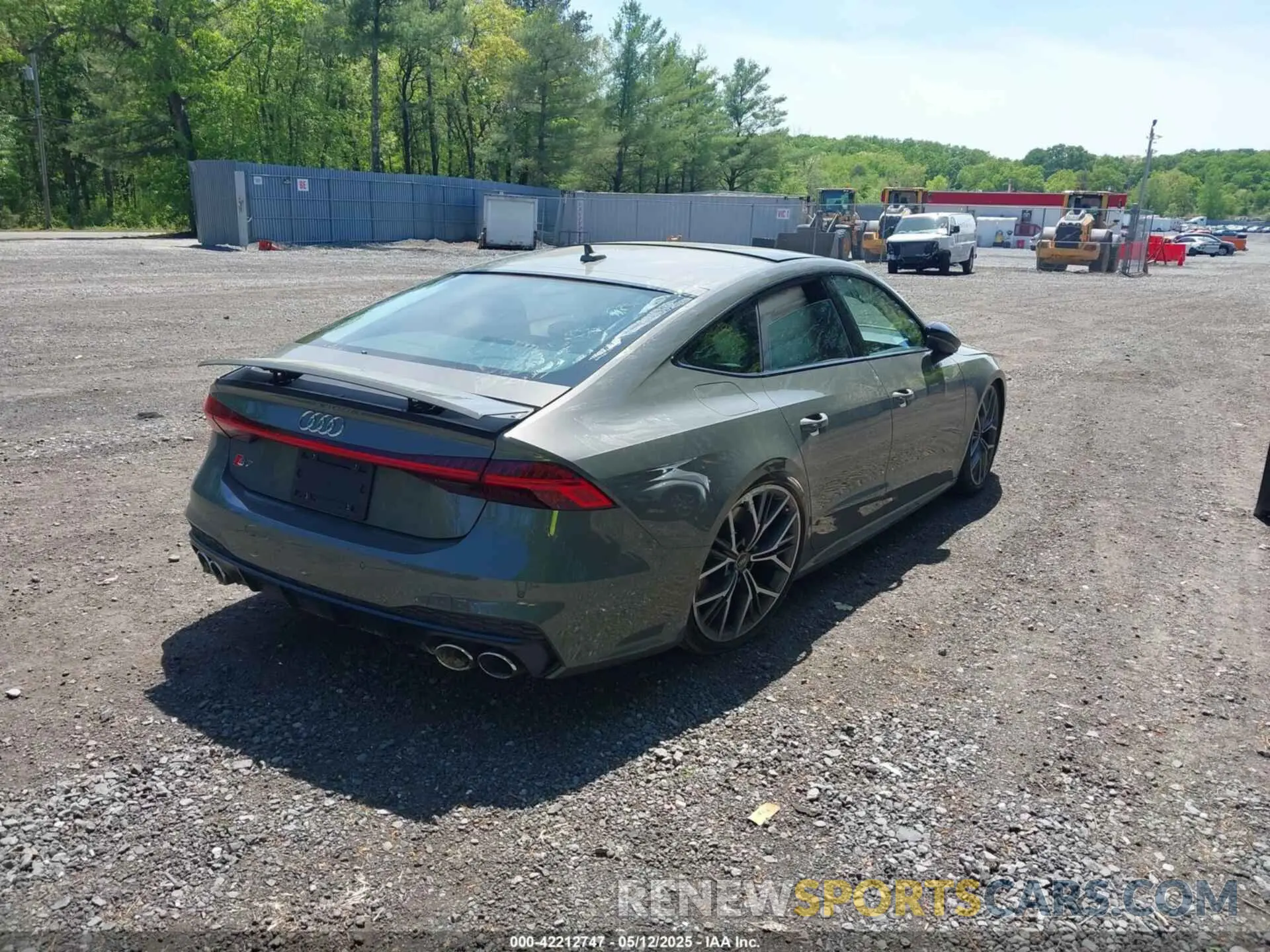 4 Photograph of a damaged car WAURFBF25SN019477 AUDI S7 SPORTBACK 2025