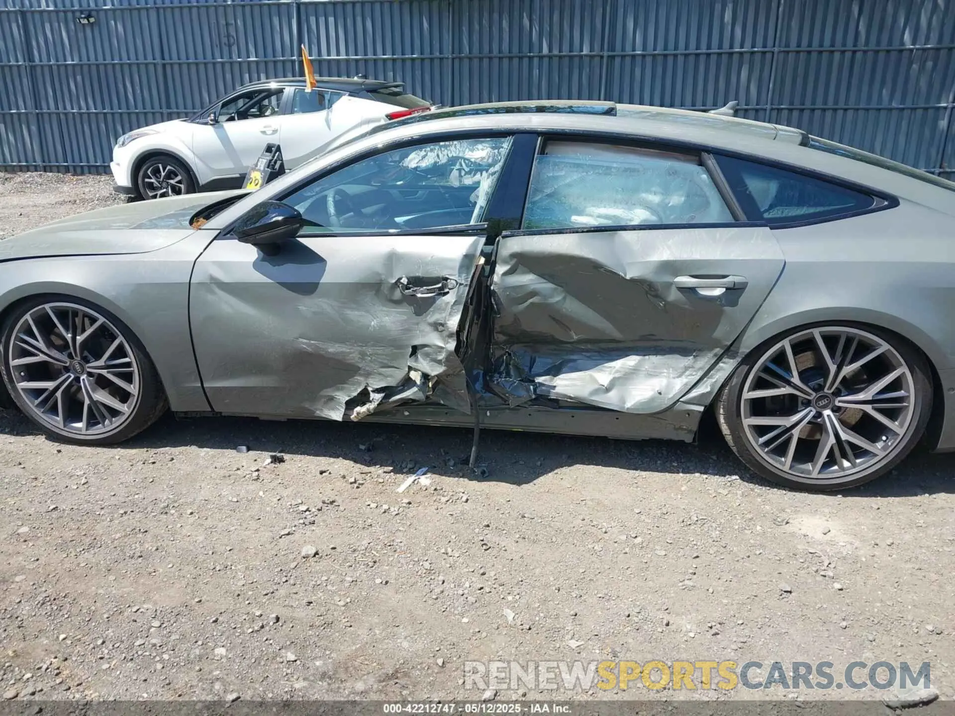 6 Photograph of a damaged car WAURFBF25SN019477 AUDI S7 SPORTBACK 2025