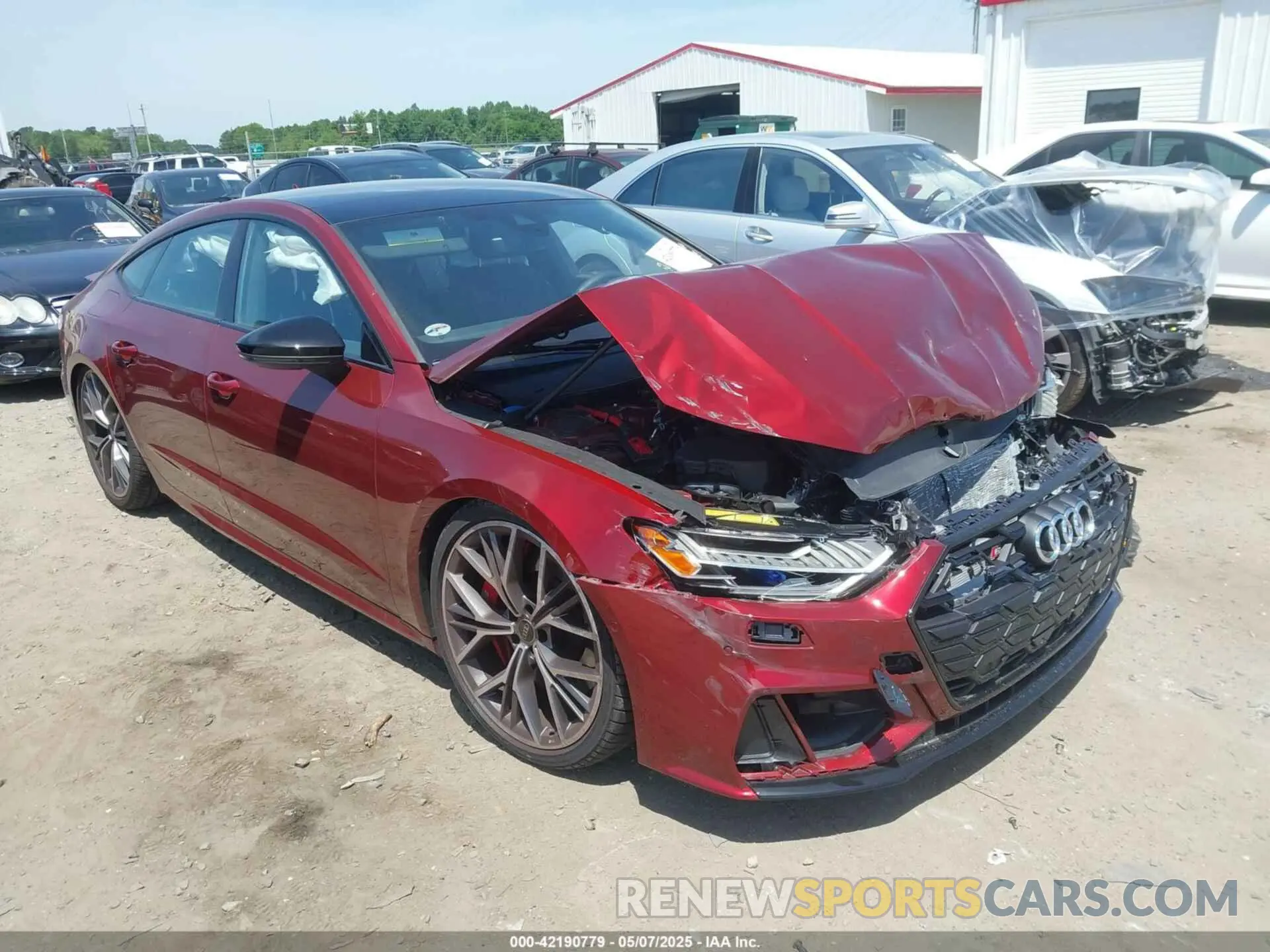 1 Photograph of a damaged car WAUSFBF25SN018444 AUDI S7 SPORTBACK 2025