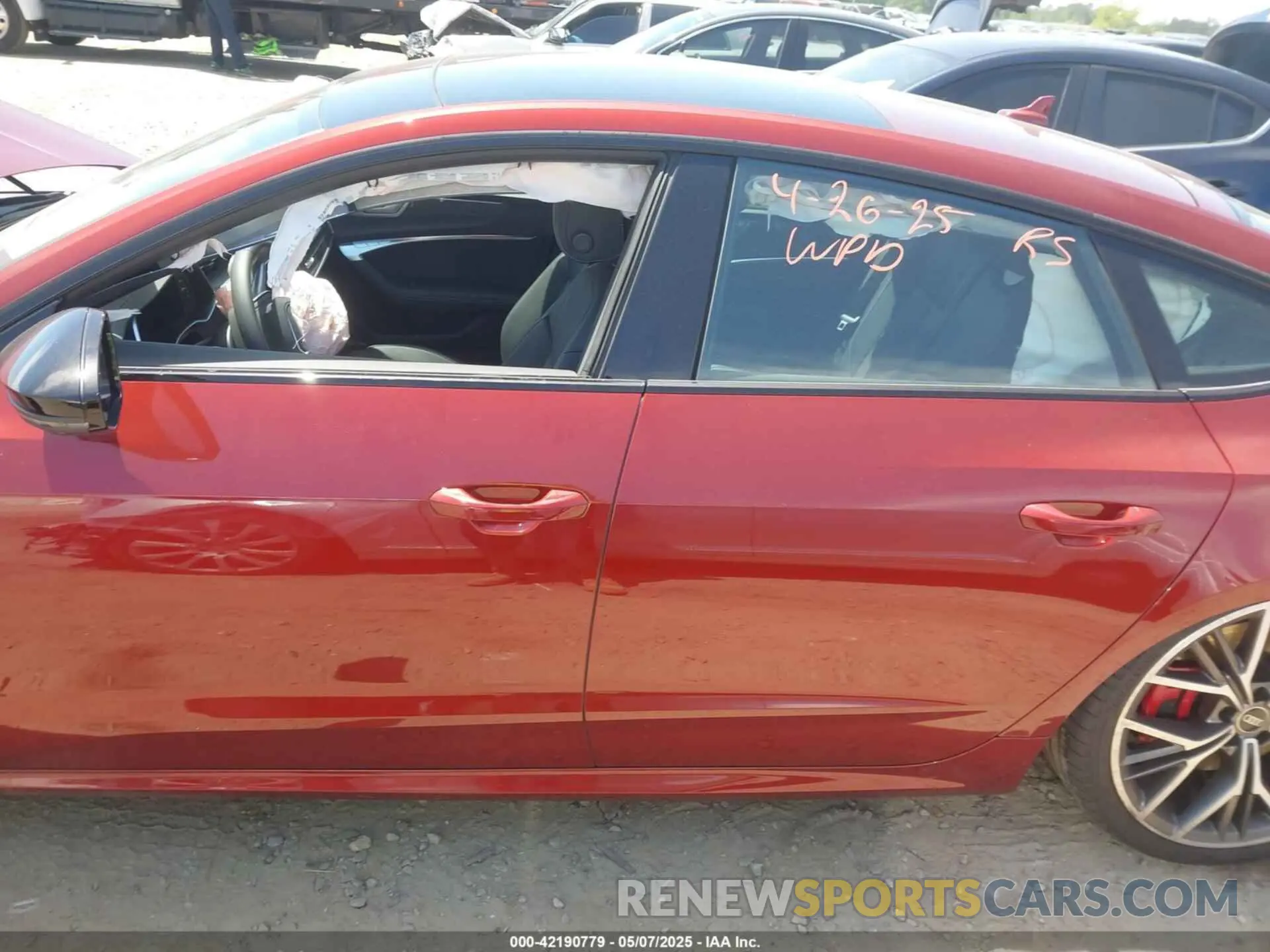 14 Photograph of a damaged car WAUSFBF25SN018444 AUDI S7 SPORTBACK 2025