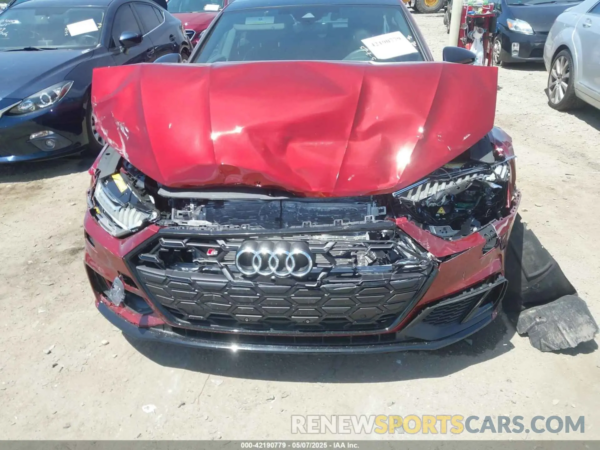 6 Photograph of a damaged car WAUSFBF25SN018444 AUDI S7 SPORTBACK 2025