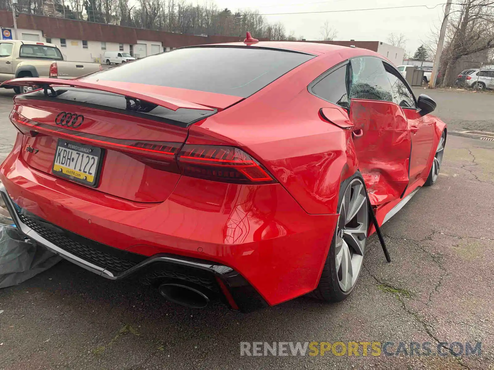 2 Photograph of a damaged car WUAPCBF2XMN900684 AUDI S7/RS7 2021