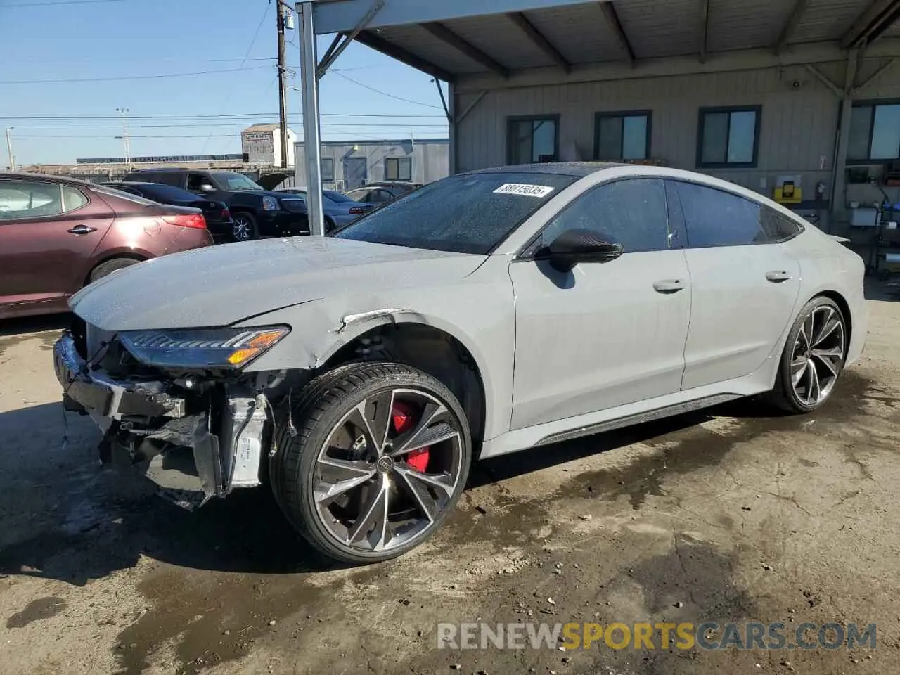 1 Photograph of a damaged car WUAPCBF22PN907178 AUDI S7/RS7 2023