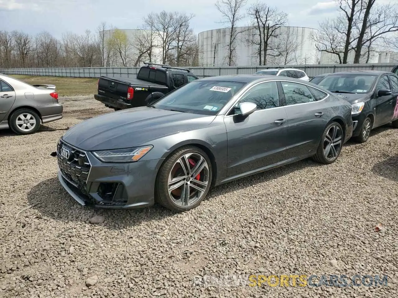 1 Photograph of a damaged car WAURFBF20RN018764 AUDI S7/RS7 2024
