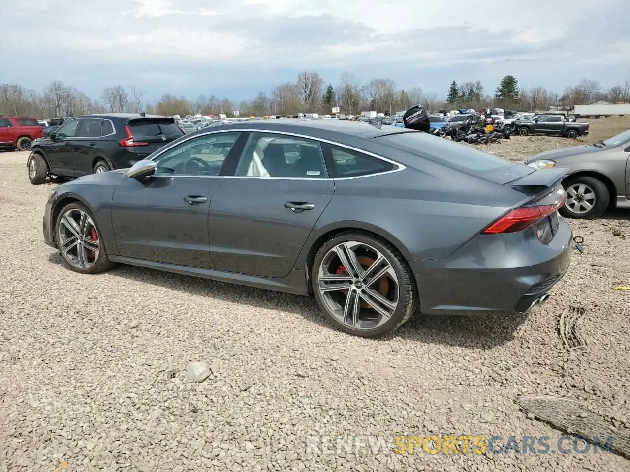 2 Photograph of a damaged car WAURFBF20RN018764 AUDI S7/RS7 2024