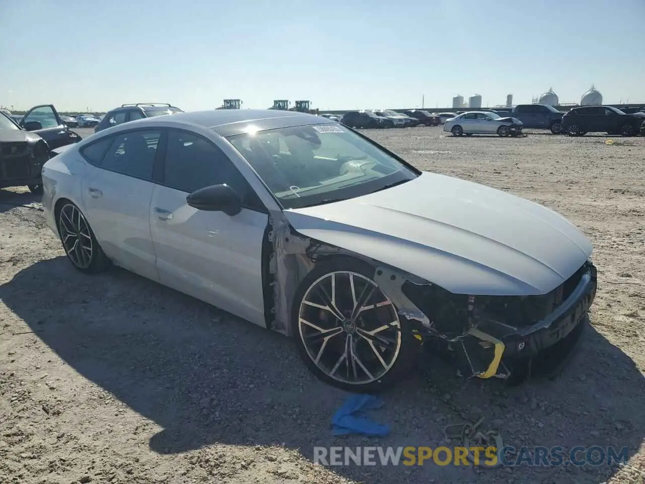 4 Photograph of a damaged car WAUSFBF22RN048432 AUDI S7/RS7 2024