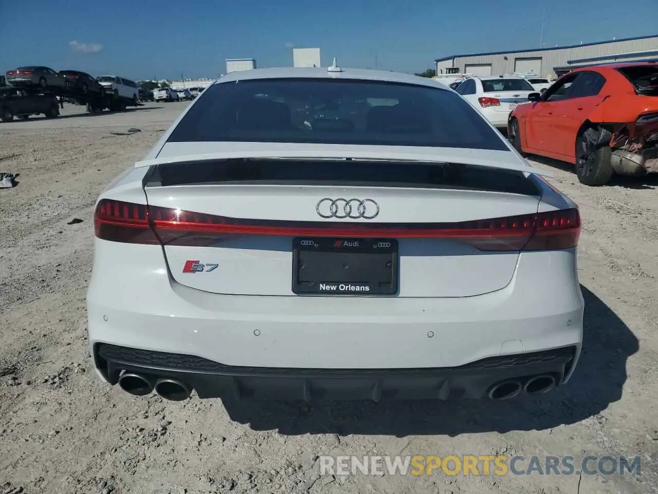 6 Photograph of a damaged car WAUSFBF22RN048432 AUDI S7/RS7 2024