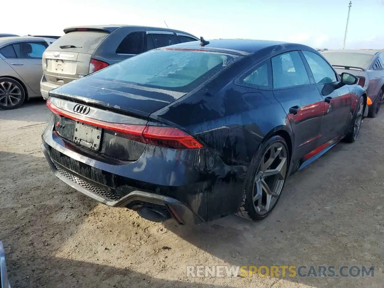 3 Photograph of a damaged car WUAPDBF29RN901331 AUDI S7/RS7 2024