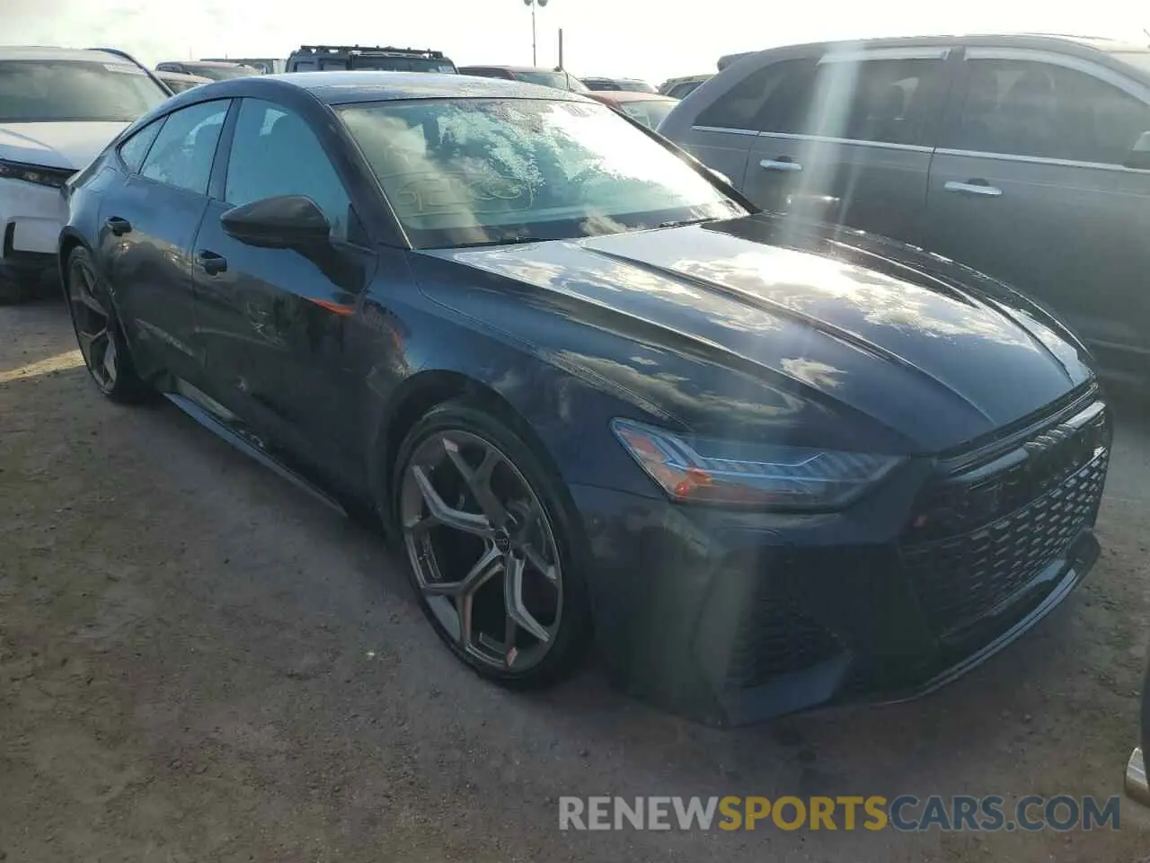 4 Photograph of a damaged car WUAPDBF29RN901331 AUDI S7/RS7 2024