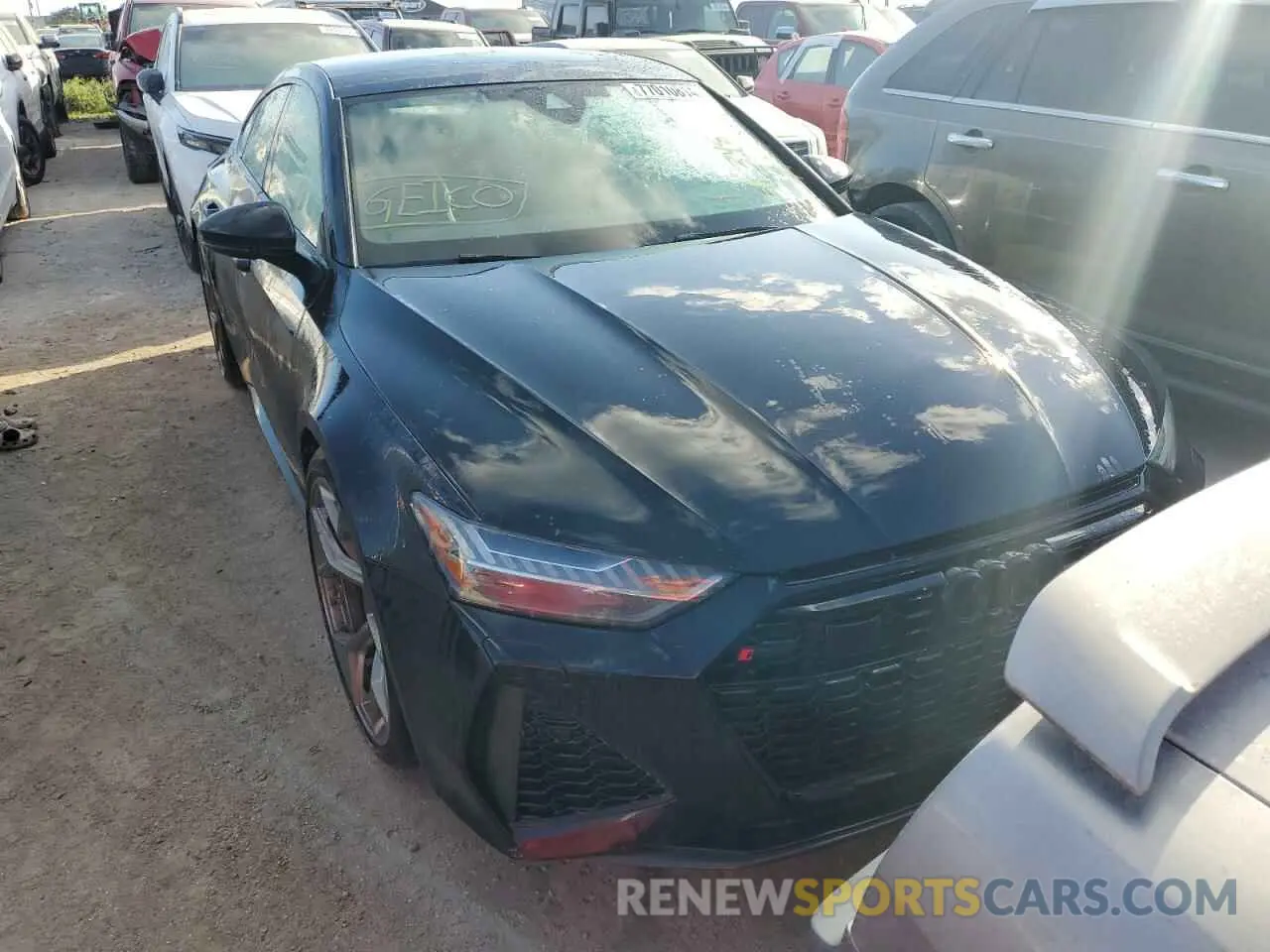 5 Photograph of a damaged car WUAPDBF29RN901331 AUDI S7/RS7 2024