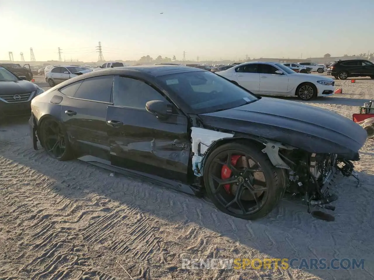 4 Photograph of a damaged car WUAPDBF28SN901410 AUDI S7/RS7 2025