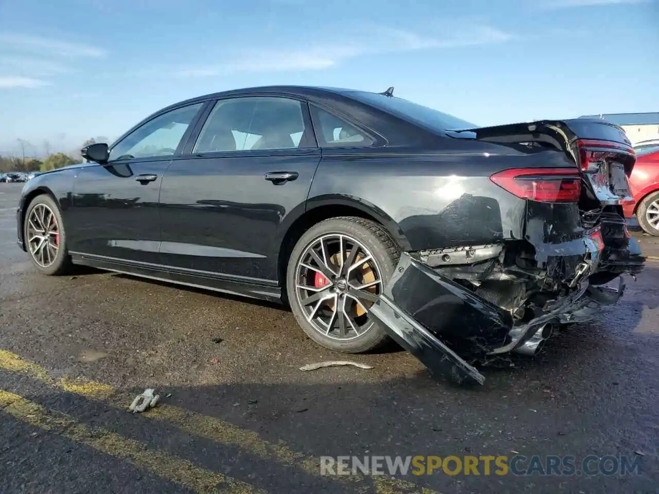 2 Photograph of a damaged car WAU8SAF8XLN015240 AUDI S8 2020