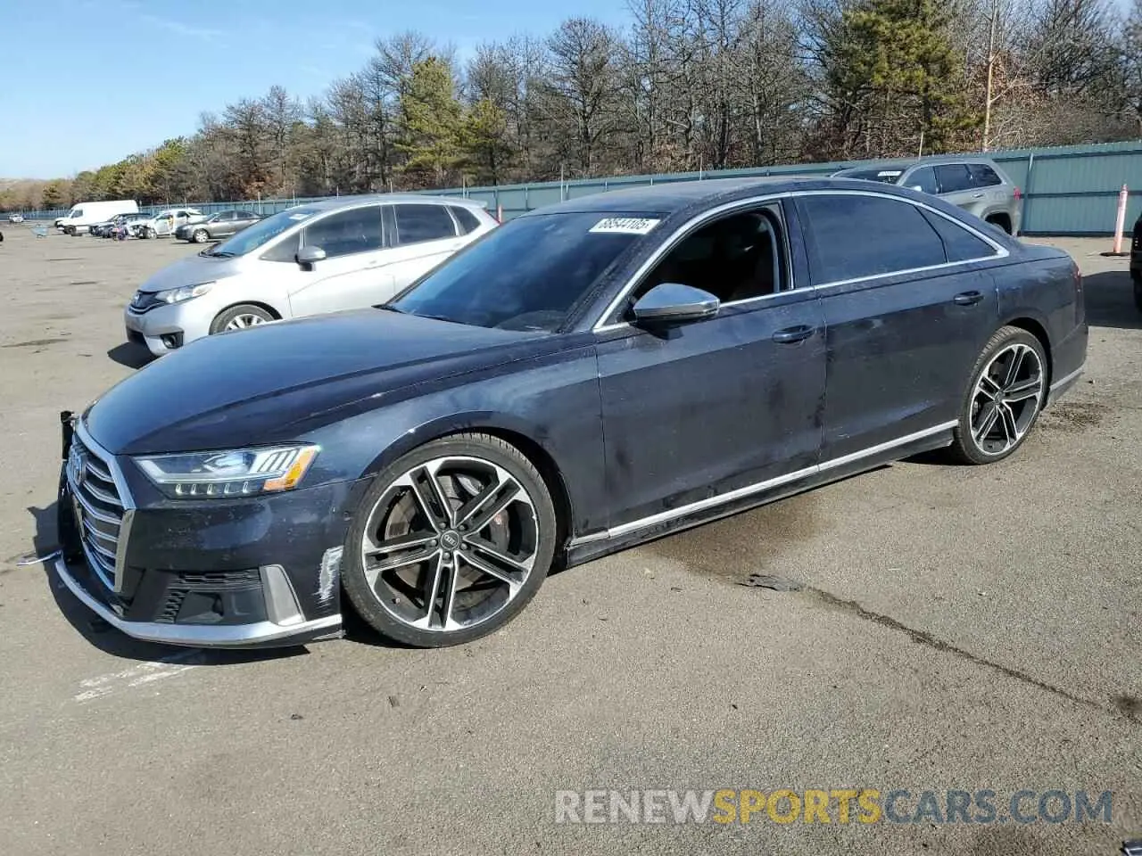 1 Photograph of a damaged car WAU8SAF85MN022517 AUDI S8 2021