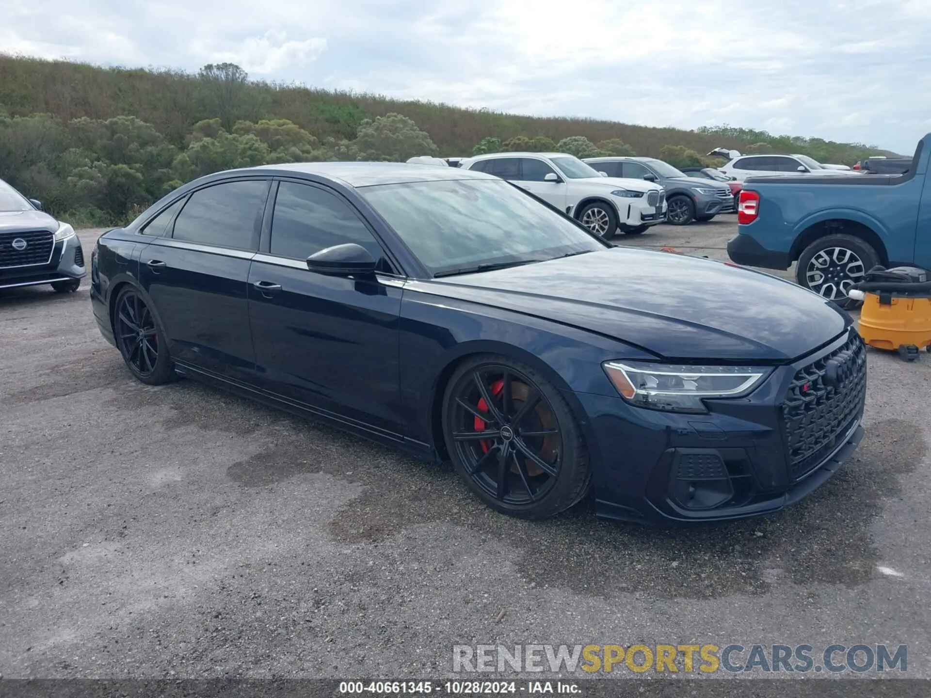 1 Photograph of a damaged car WAULSAF81PN013456 AUDI S8 2023