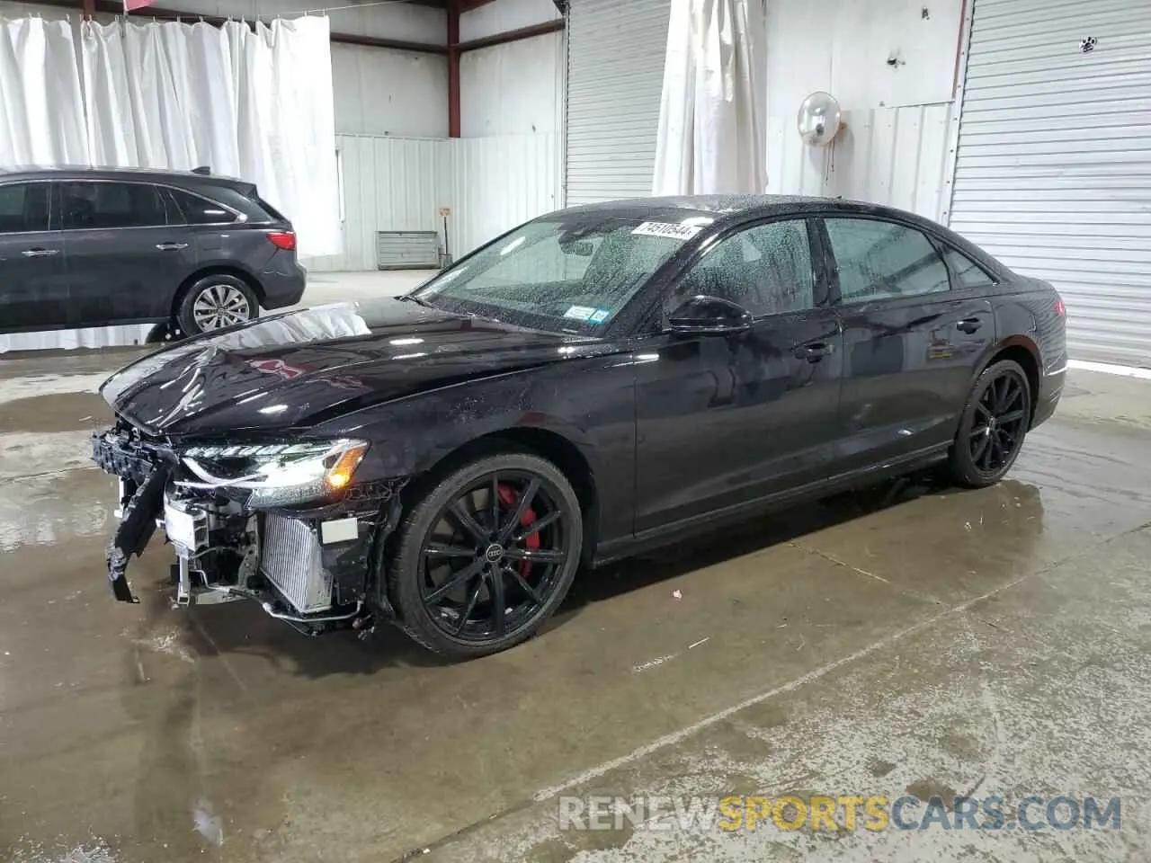 1 Photograph of a damaged car WAULSAF83RN004941 AUDI S8 2024