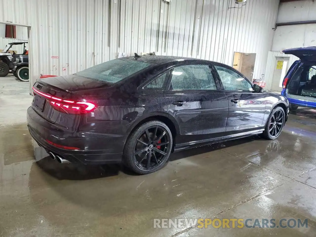 3 Photograph of a damaged car WAULSAF83RN004941 AUDI S8 2024