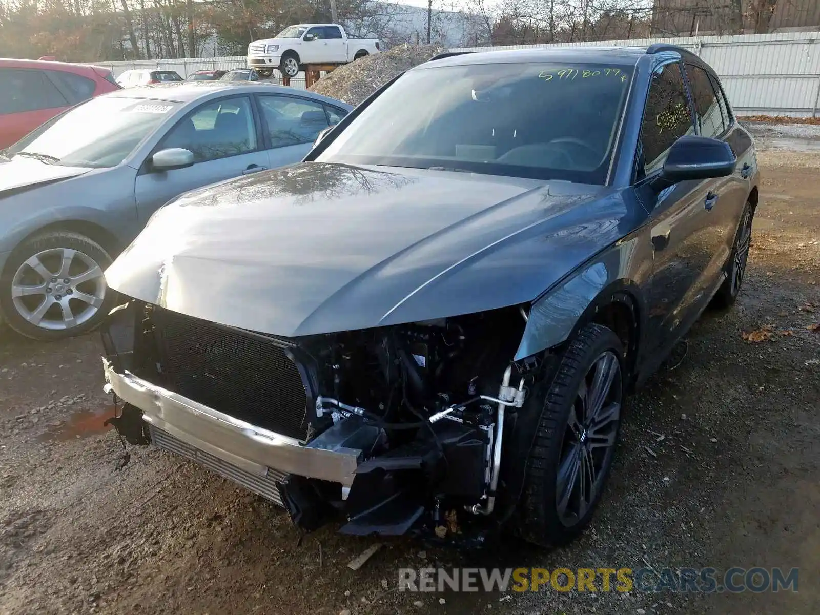 2 Photograph of a damaged car WA1B4AFY0K2005569 AUDI SQ5 2019