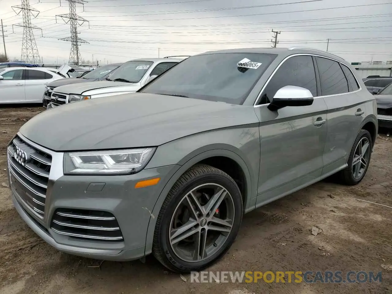 1 Photograph of a damaged car WA1B4AFY1K2028407 AUDI SQ5 2019