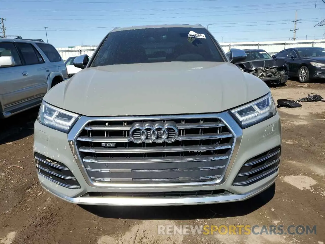 5 Photograph of a damaged car WA1B4AFY1K2028407 AUDI SQ5 2019