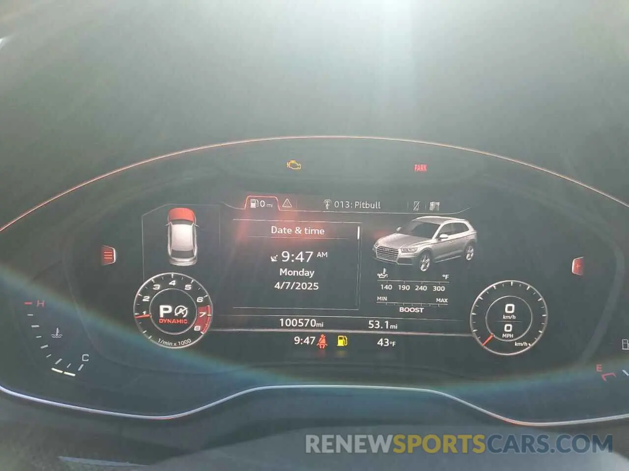 9 Photograph of a damaged car WA1B4AFY1K2028407 AUDI SQ5 2019