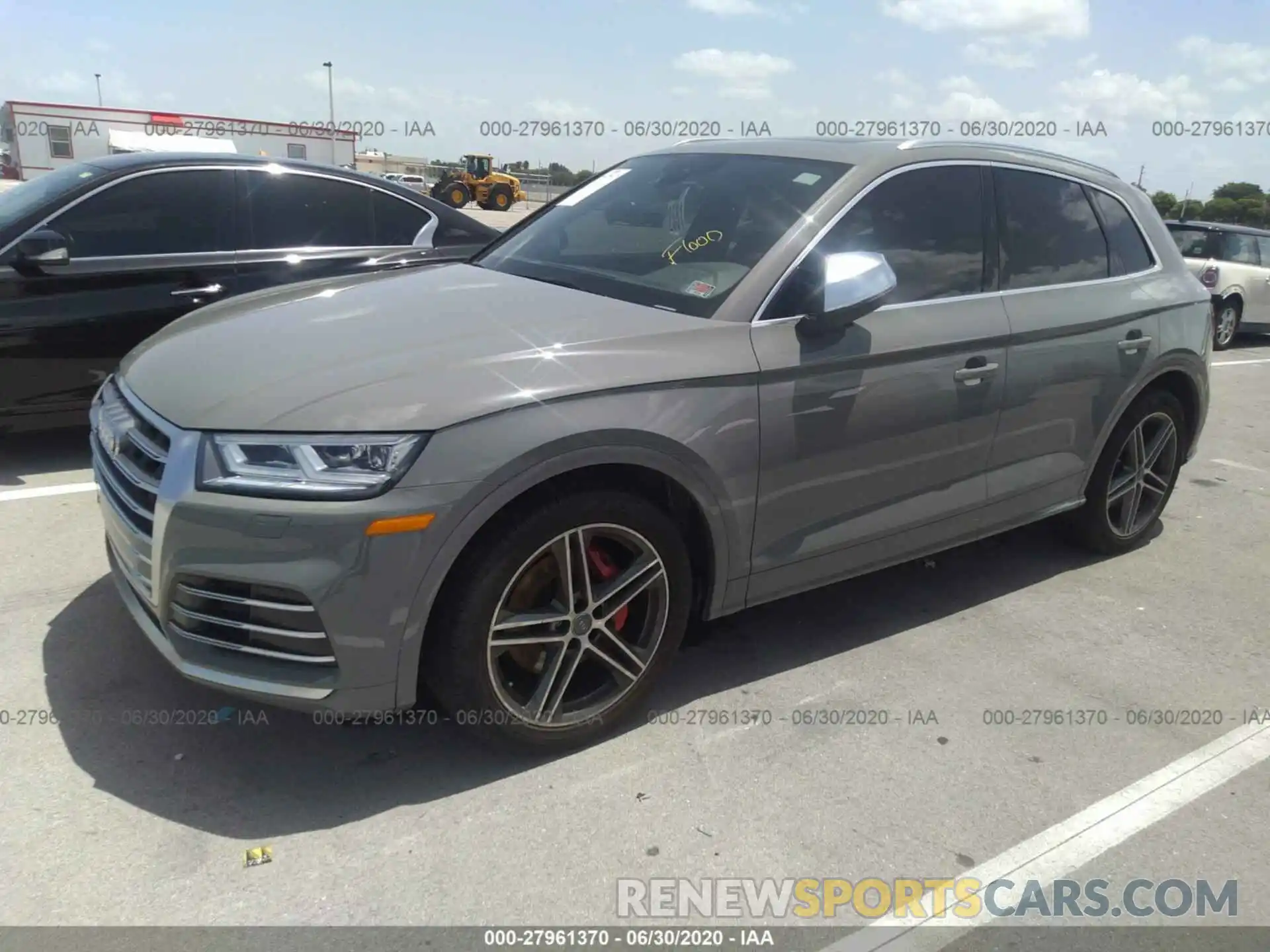 2 Photograph of a damaged car WA1B4AFY1K2080409 AUDI SQ5 2019