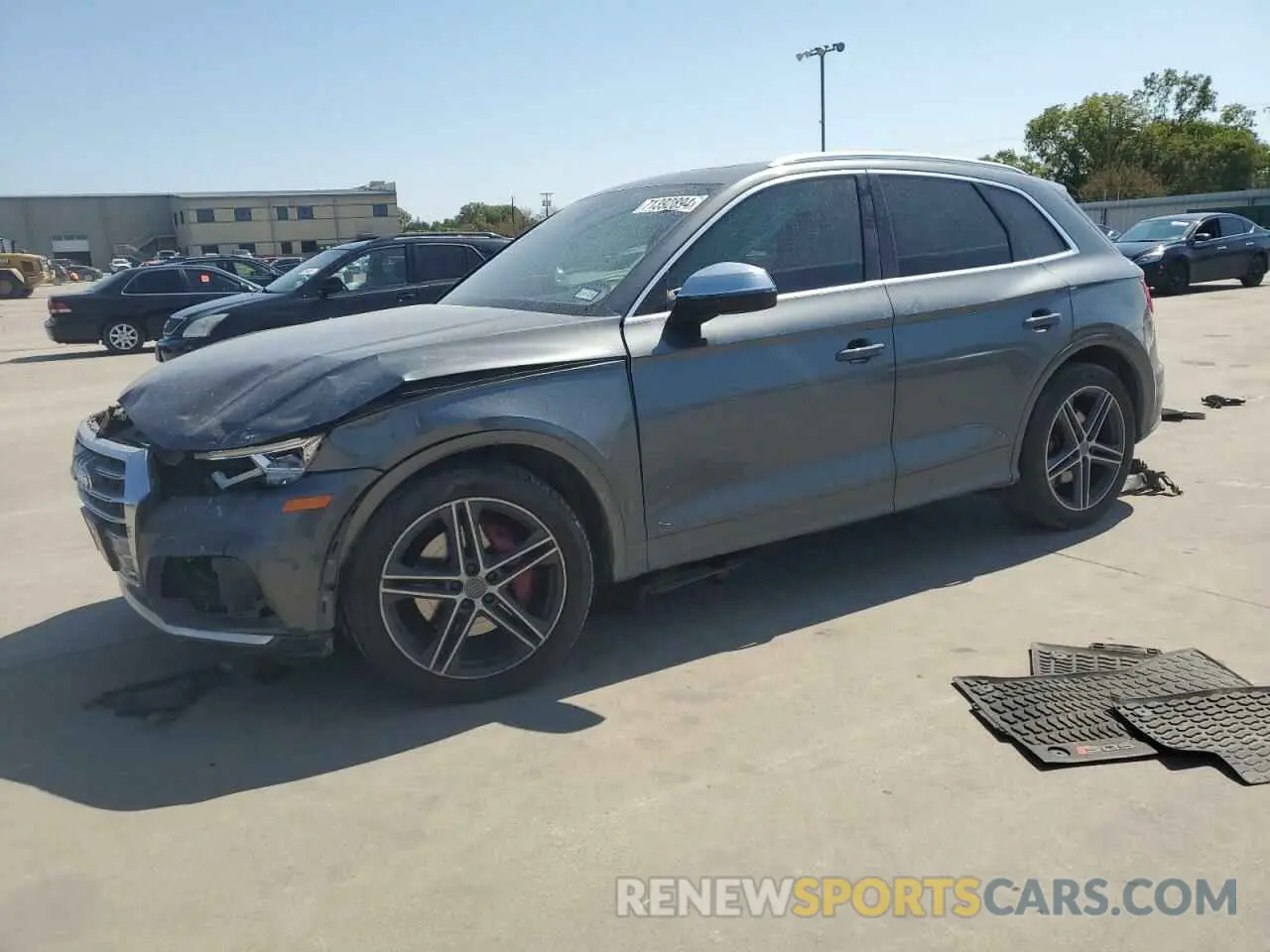1 Photograph of a damaged car WA1B4AFY1K2086906 AUDI SQ5 2019