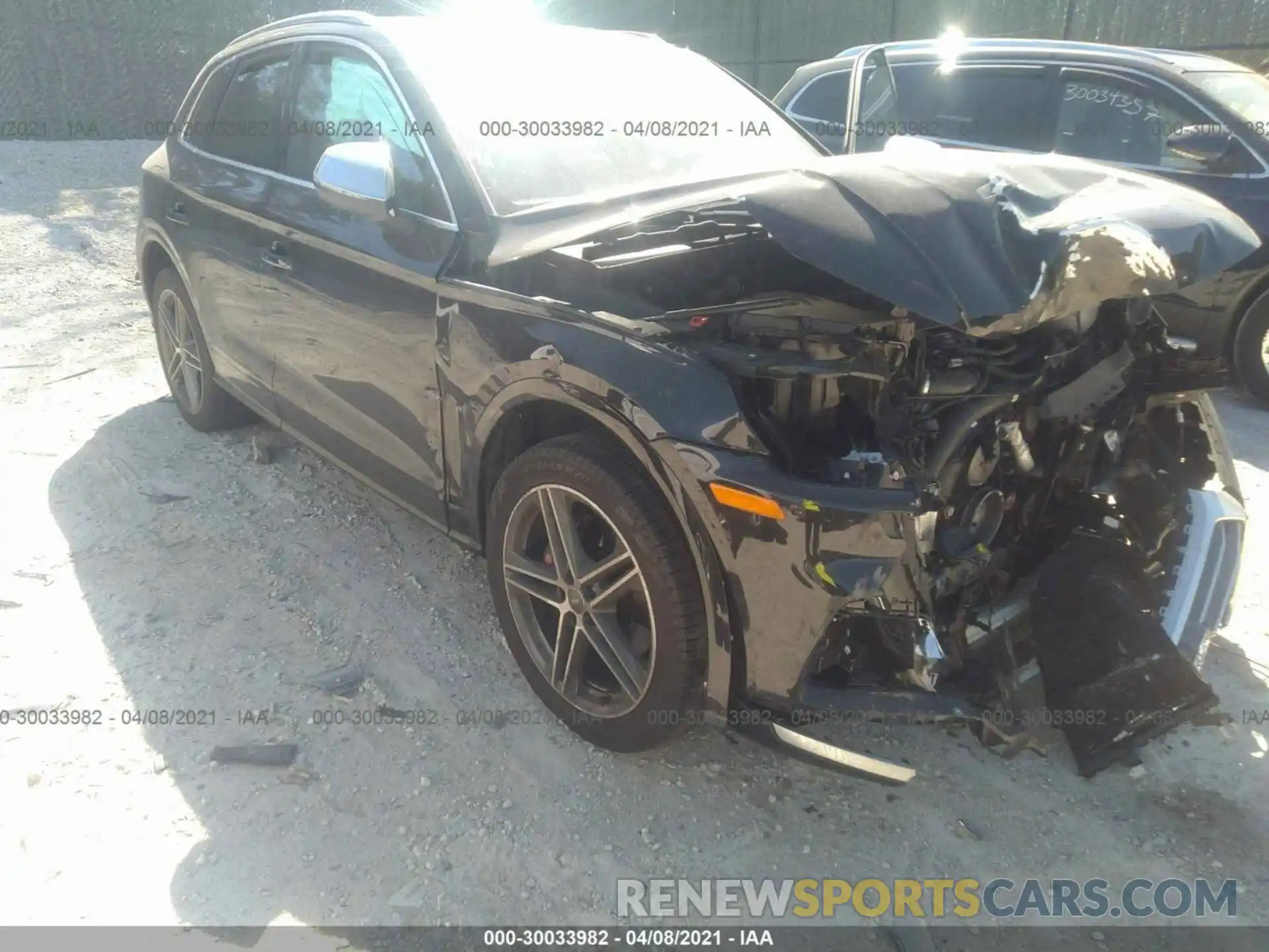 1 Photograph of a damaged car WA1B4AFY2K2034099 AUDI SQ5 2019