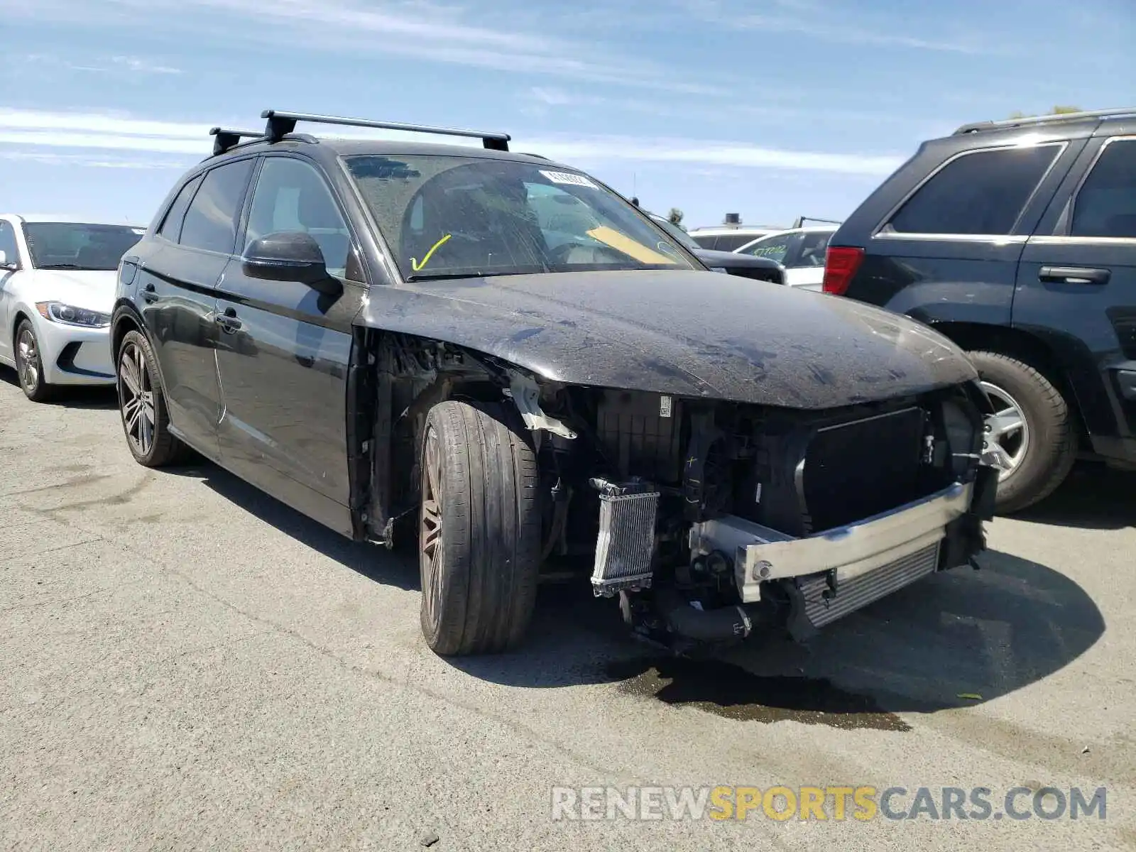 1 Photograph of a damaged car WA1B4AFY2K2138642 AUDI SQ5 2019