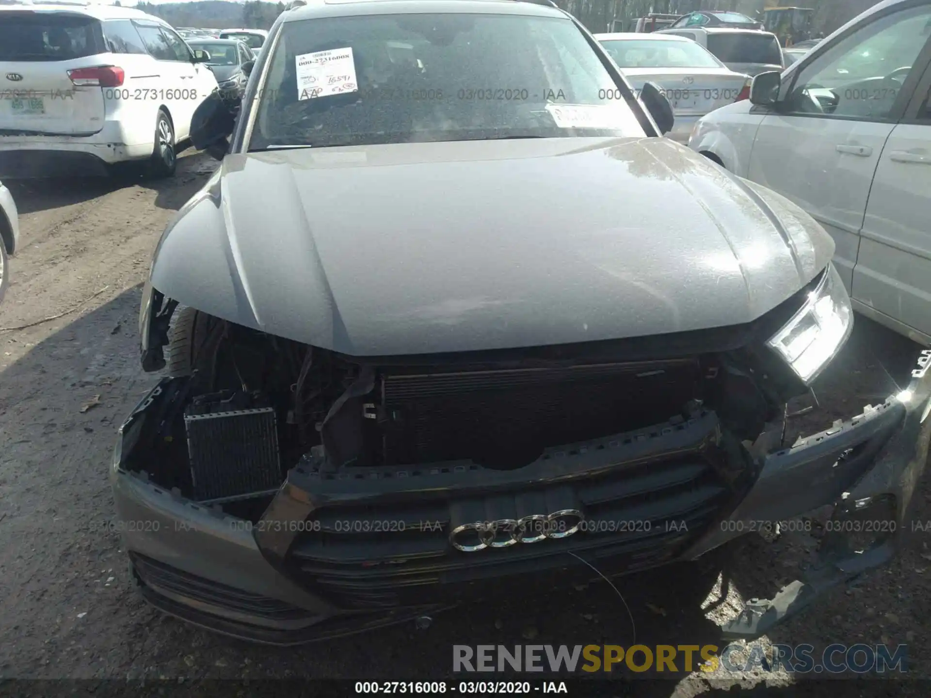 6 Photograph of a damaged car WA1B4AFY3K2040168 AUDI SQ5 2019