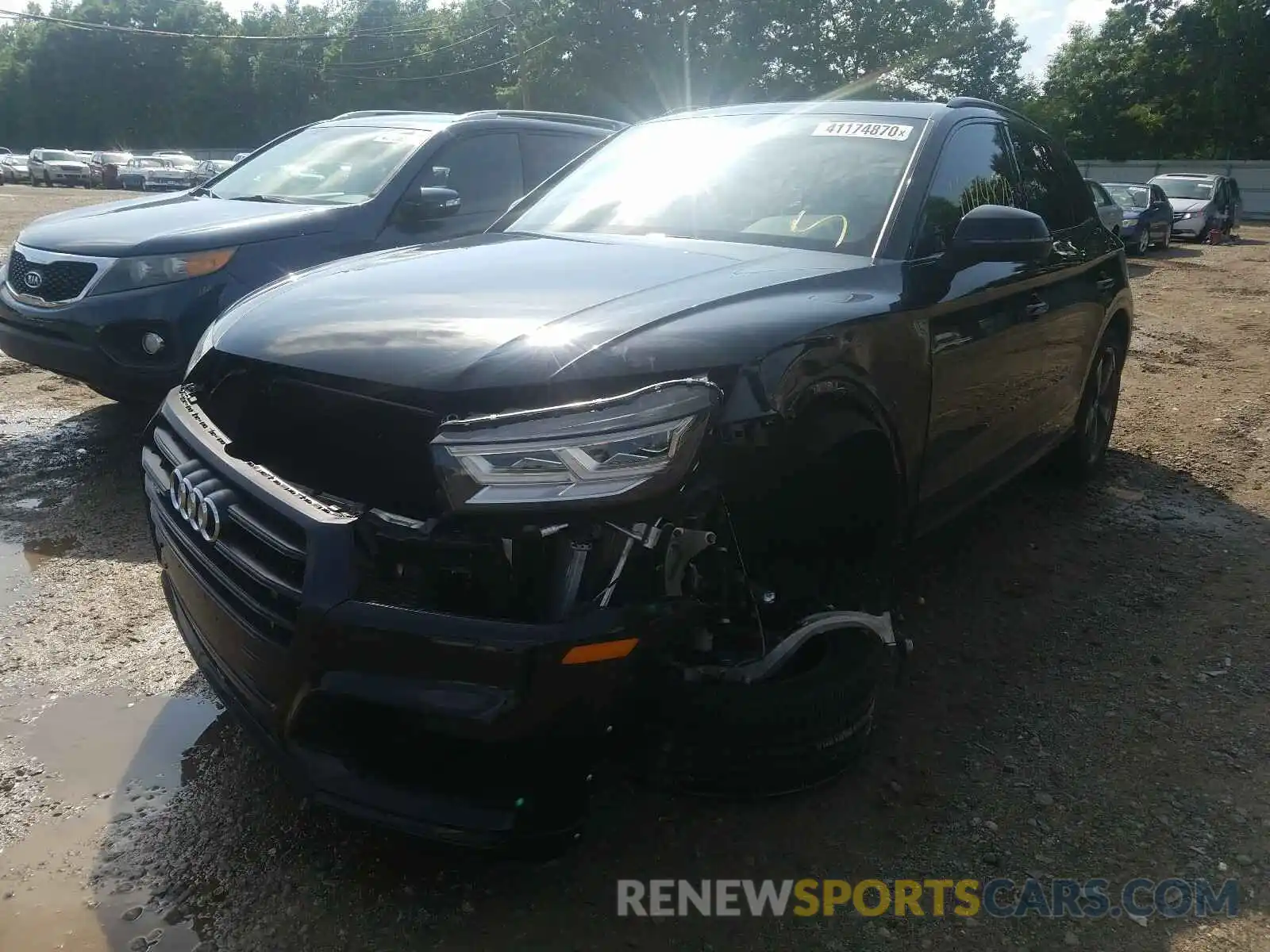 2 Photograph of a damaged car WA1B4AFY3K2063451 AUDI SQ5 2019