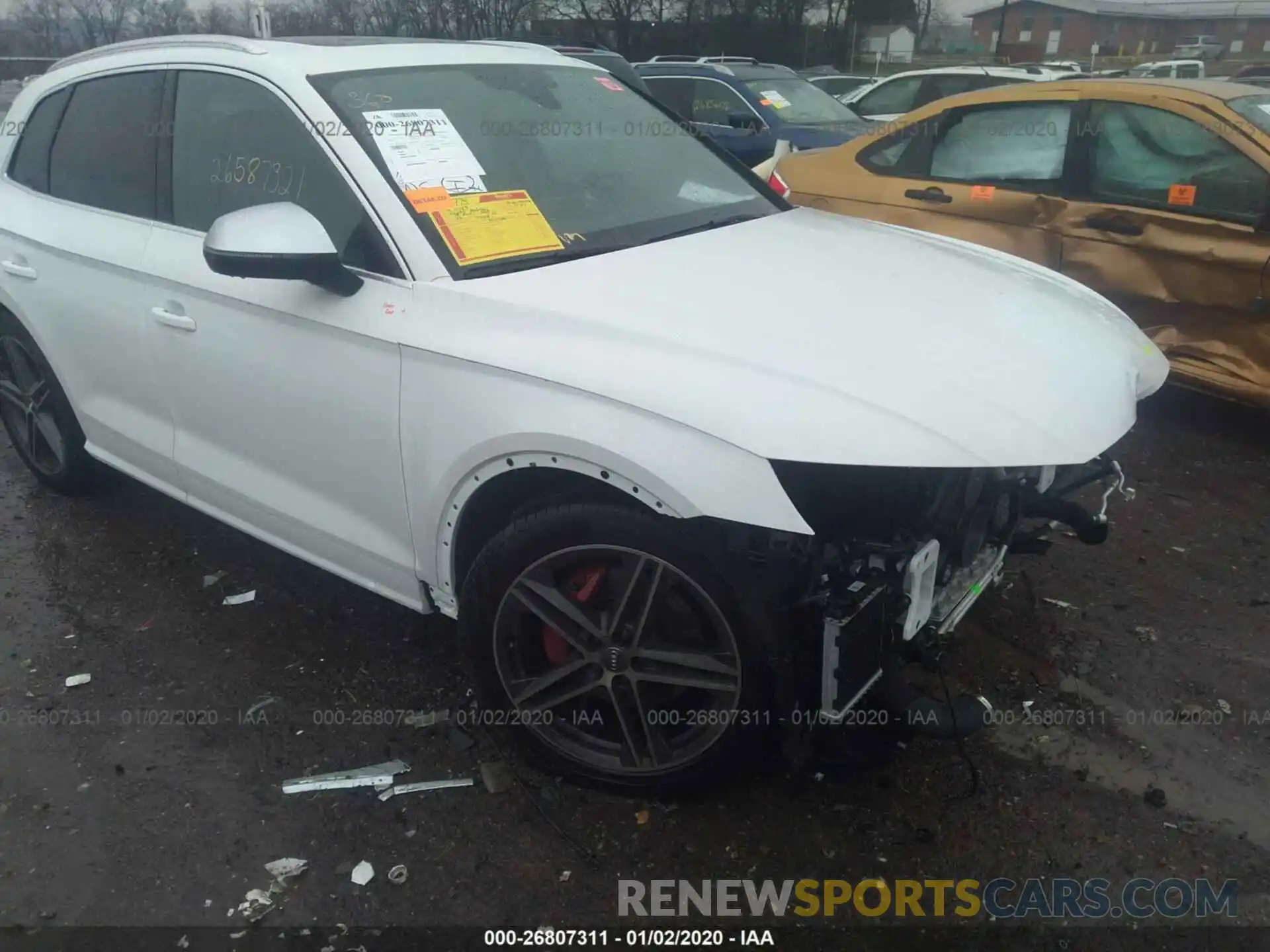 1 Photograph of a damaged car WA1B4AFY3K2120389 AUDI SQ5 2019