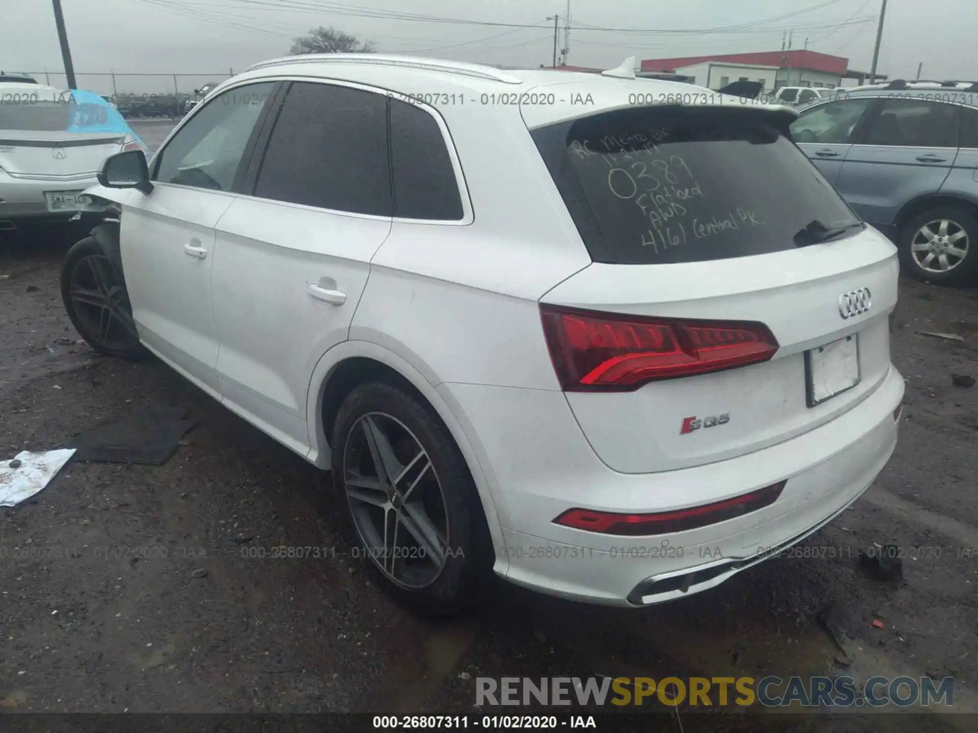 3 Photograph of a damaged car WA1B4AFY3K2120389 AUDI SQ5 2019