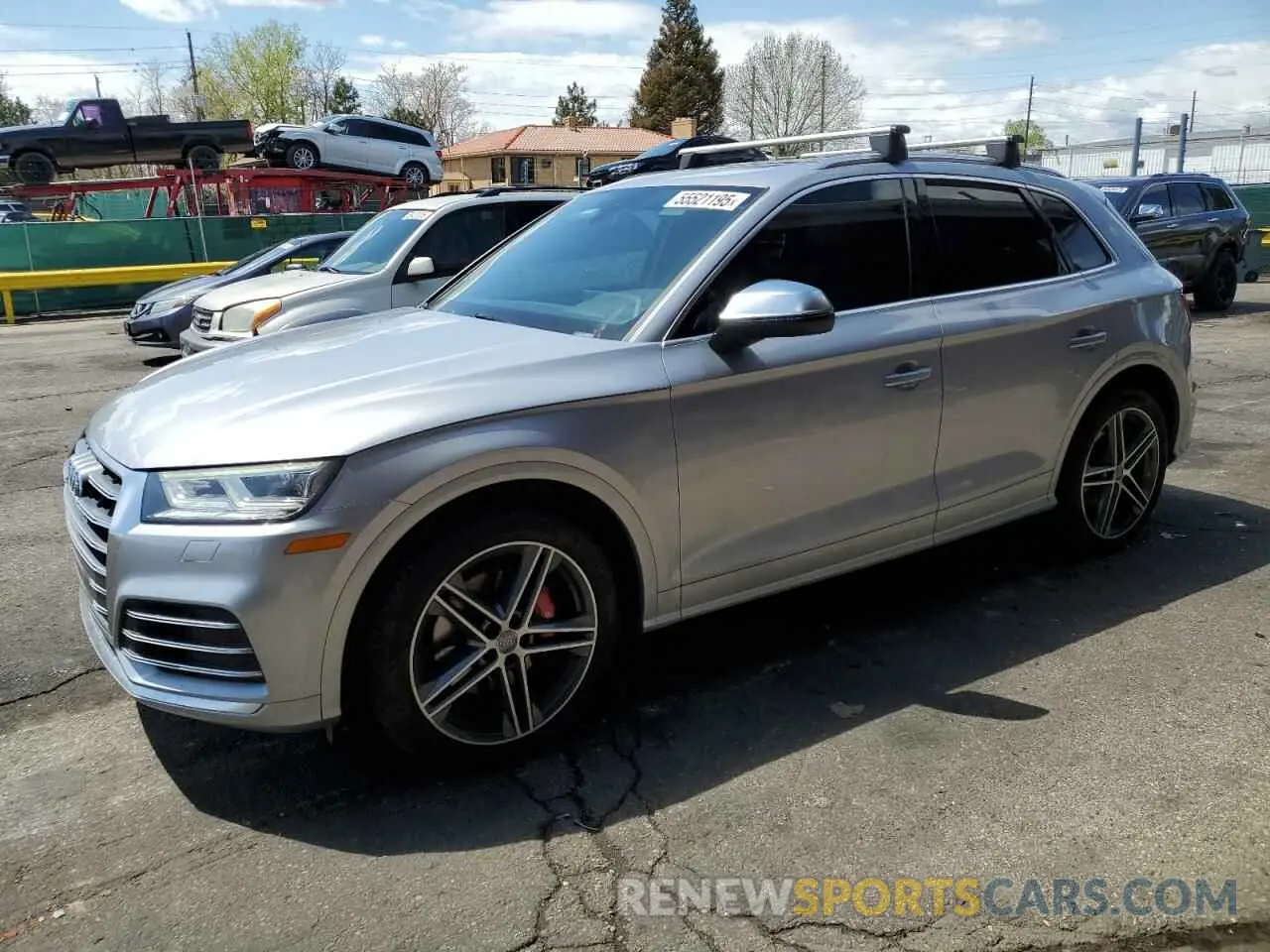 1 Photograph of a damaged car WA1B4AFY5K2001078 AUDI SQ5 2019