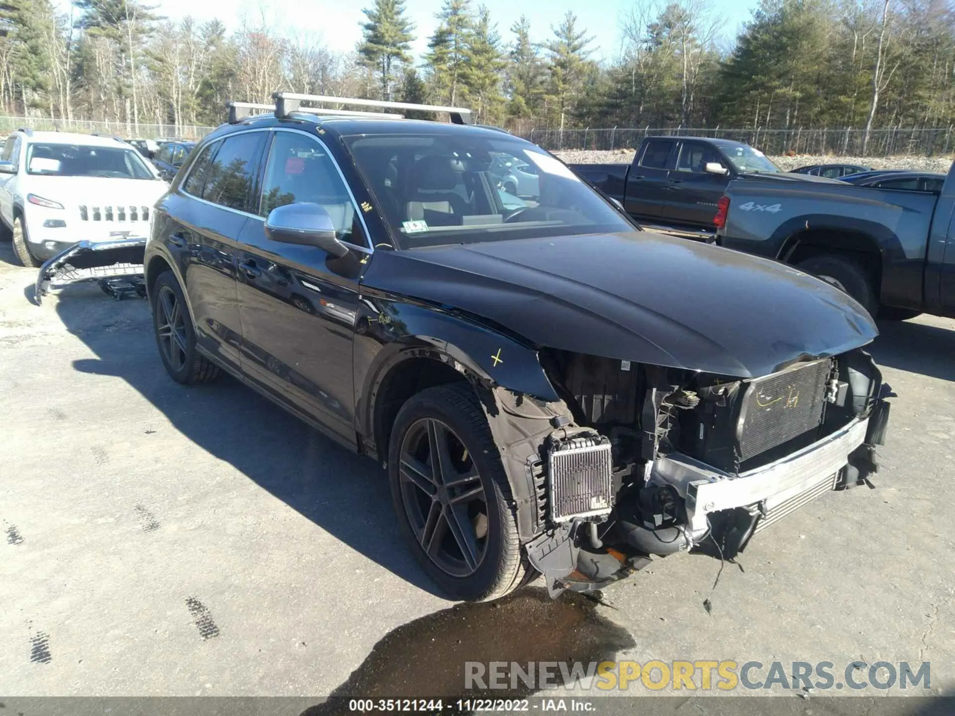 1 Photograph of a damaged car WA1B4AFY6K2006547 AUDI SQ5 2019