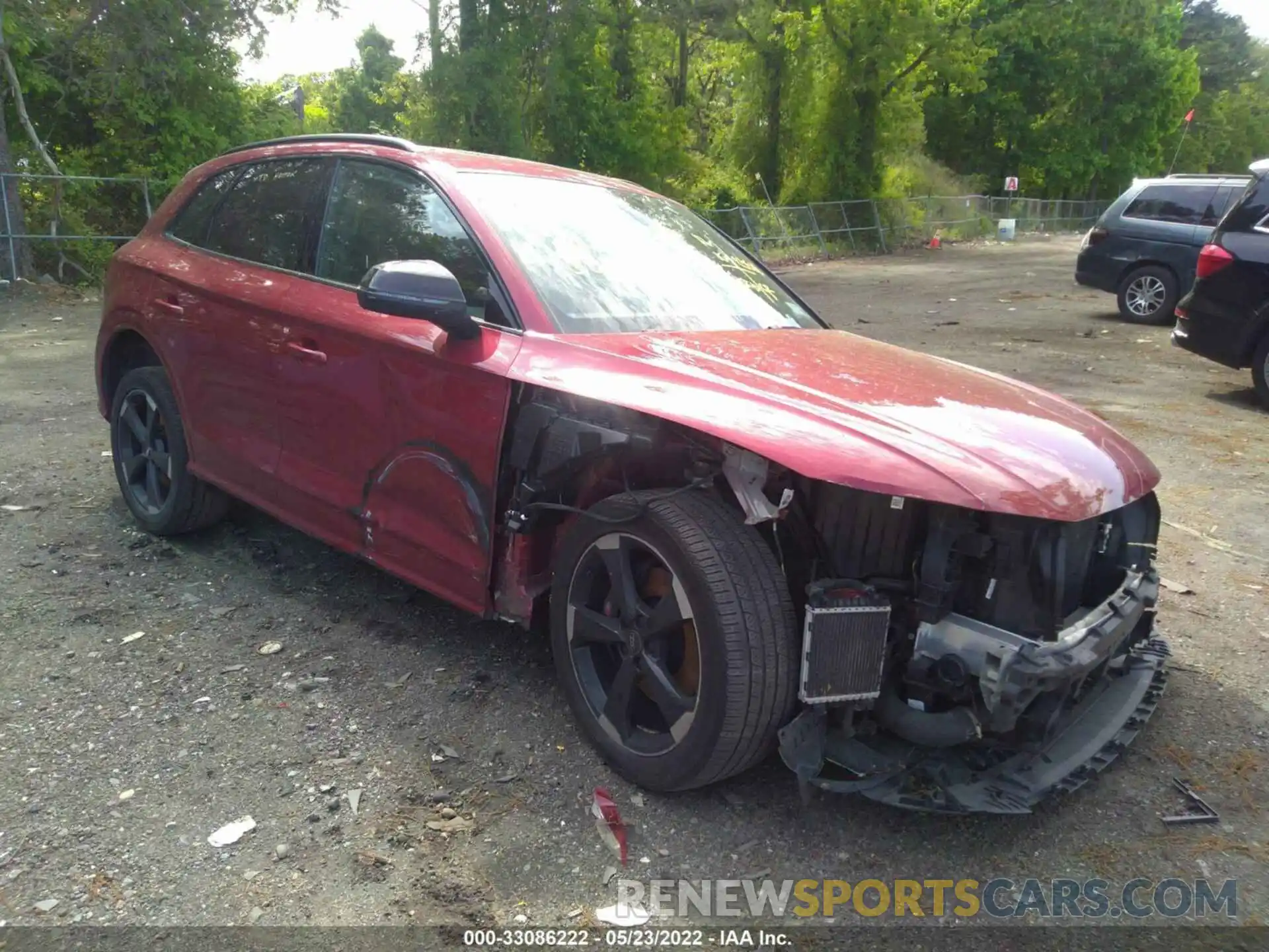 1 Photograph of a damaged car WA1B4AFY7K2049956 AUDI SQ5 2019