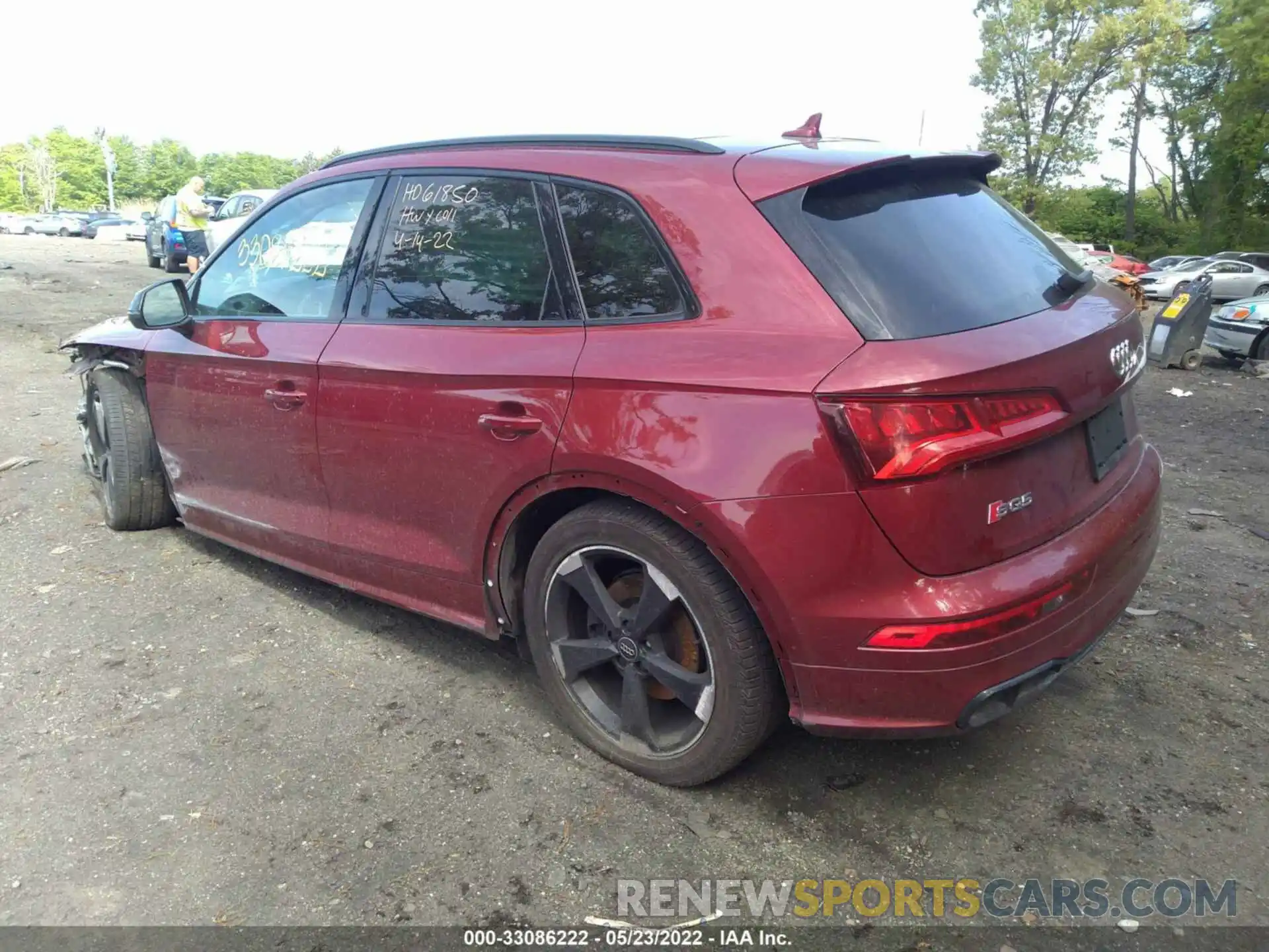 3 Photograph of a damaged car WA1B4AFY7K2049956 AUDI SQ5 2019